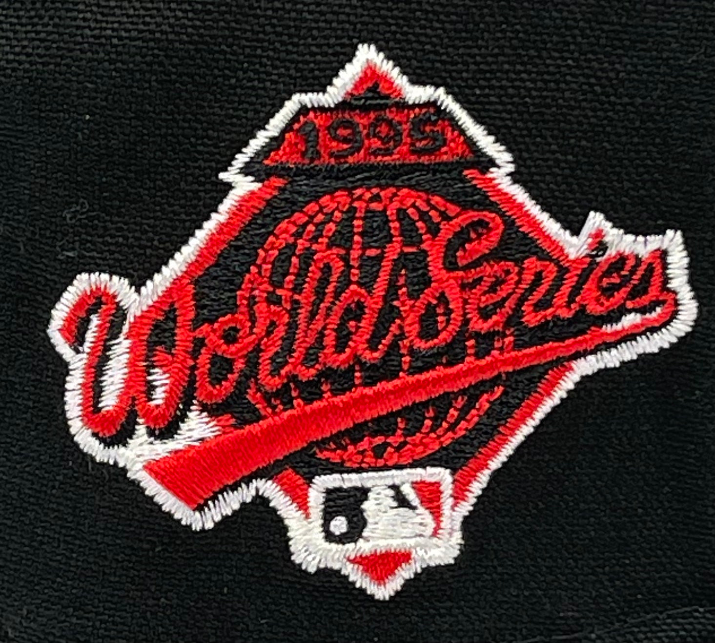 ATLANTA BRAVES (BLACK ) (1995 WORLD SERIES ) NEW ERA 59FIFTY FITTED