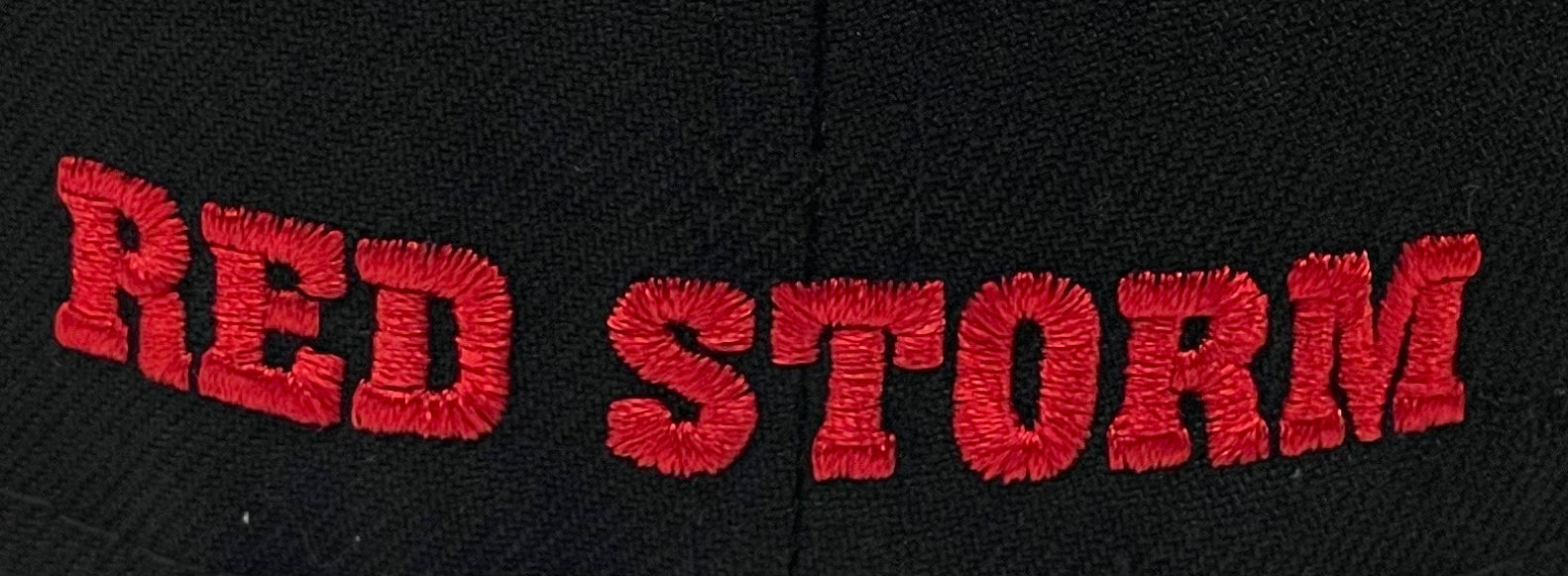 ST. JOHNS REDSTORM (BLACK) NEW ERA 59FIFTY FITTED