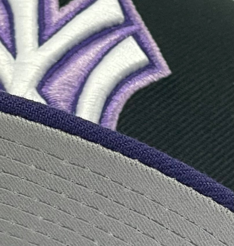 NEW YORK YANKEES (BLACK/PURPLE) (1978 WORLDSERIES) NEW ERA 59FIFTY FITTED