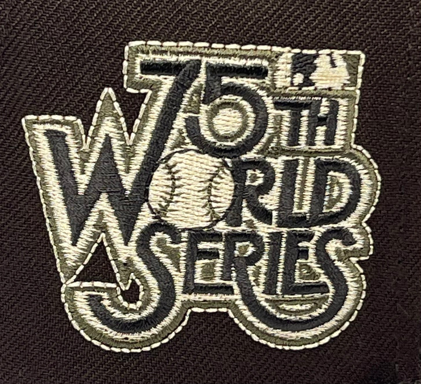 NEW YORK YANKEES (BROWN) (1978 WS) "75TH" NEW ERA 59FIFTY FITTED