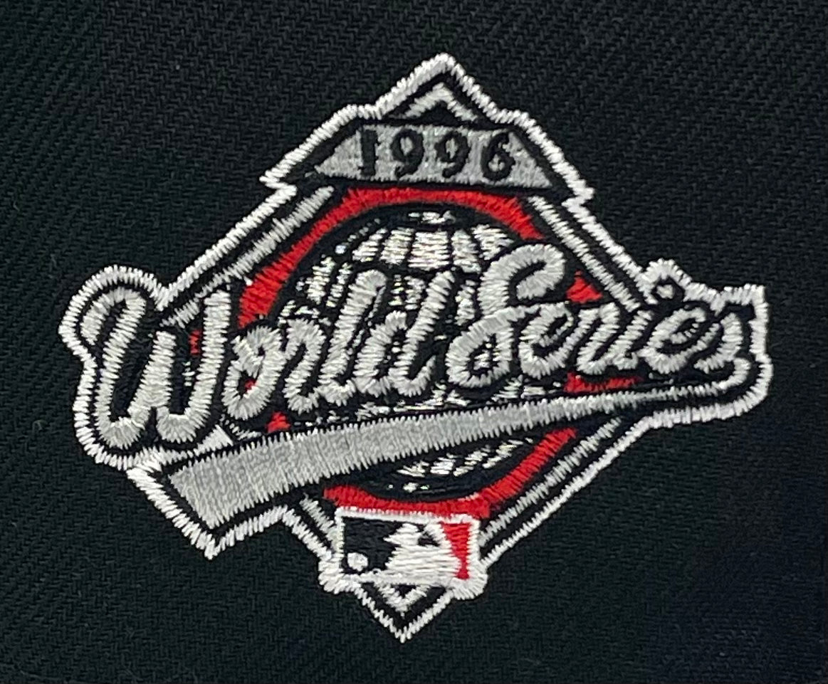 NEW YORK YANKEES (BLK/RED) "Y LOGO" (1996 WS) NEW ERA 59FIFTY FITTED