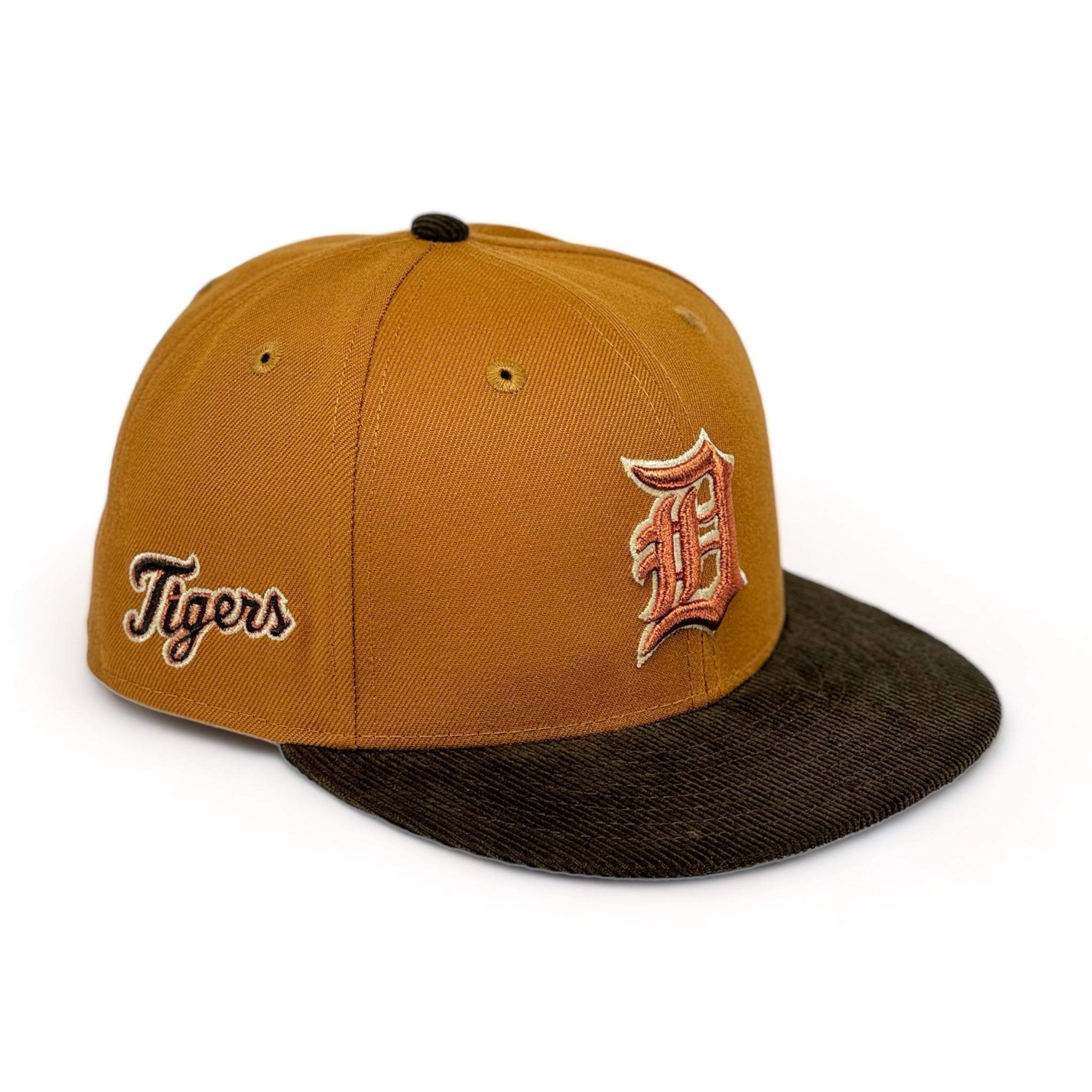 DETROIT TIGERS (BRONZE) SIDE SCRIPT NEW ERA 59FIFTY FITTED