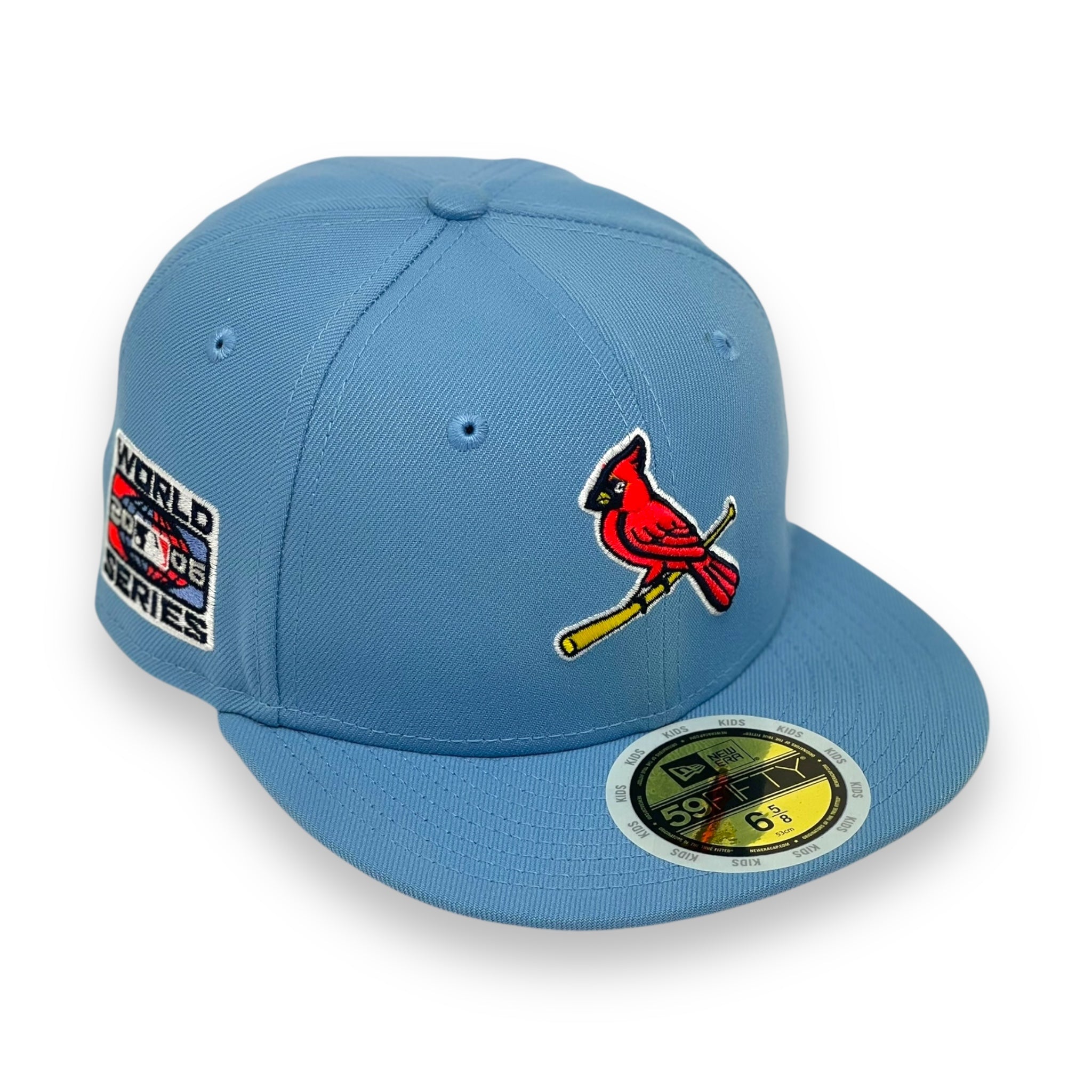 KIDS - ST.LOUIS CARDINALS "2006 WORLDSERIES" NEW ERA 59FIFTY FITTED (INFARED BOTTOM)