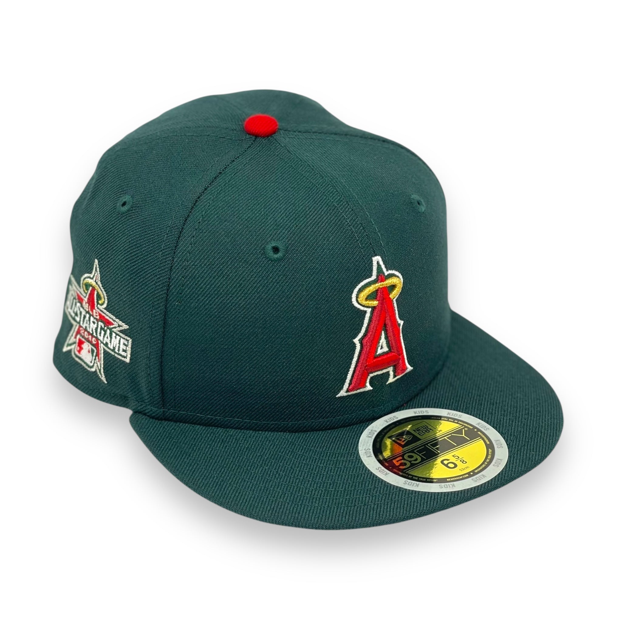 KIDS - ANAHIEM ANGELS "2010 ASG" "GUCCI GANG SERIES" NEW ERA 59FIFTY FITTED (RED BOTTOM)