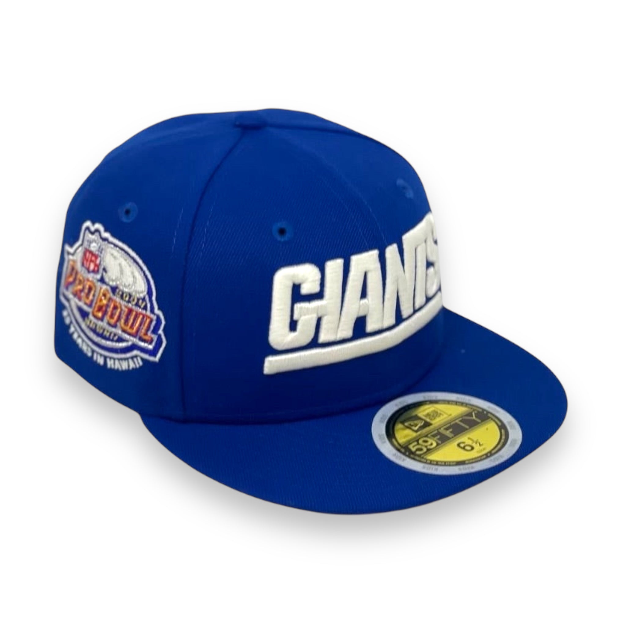 (KIDS) NEW YORK GIANTS (ROYAL) "2004 PRO BOWL" NEW ERA 59FIFTY FITTED