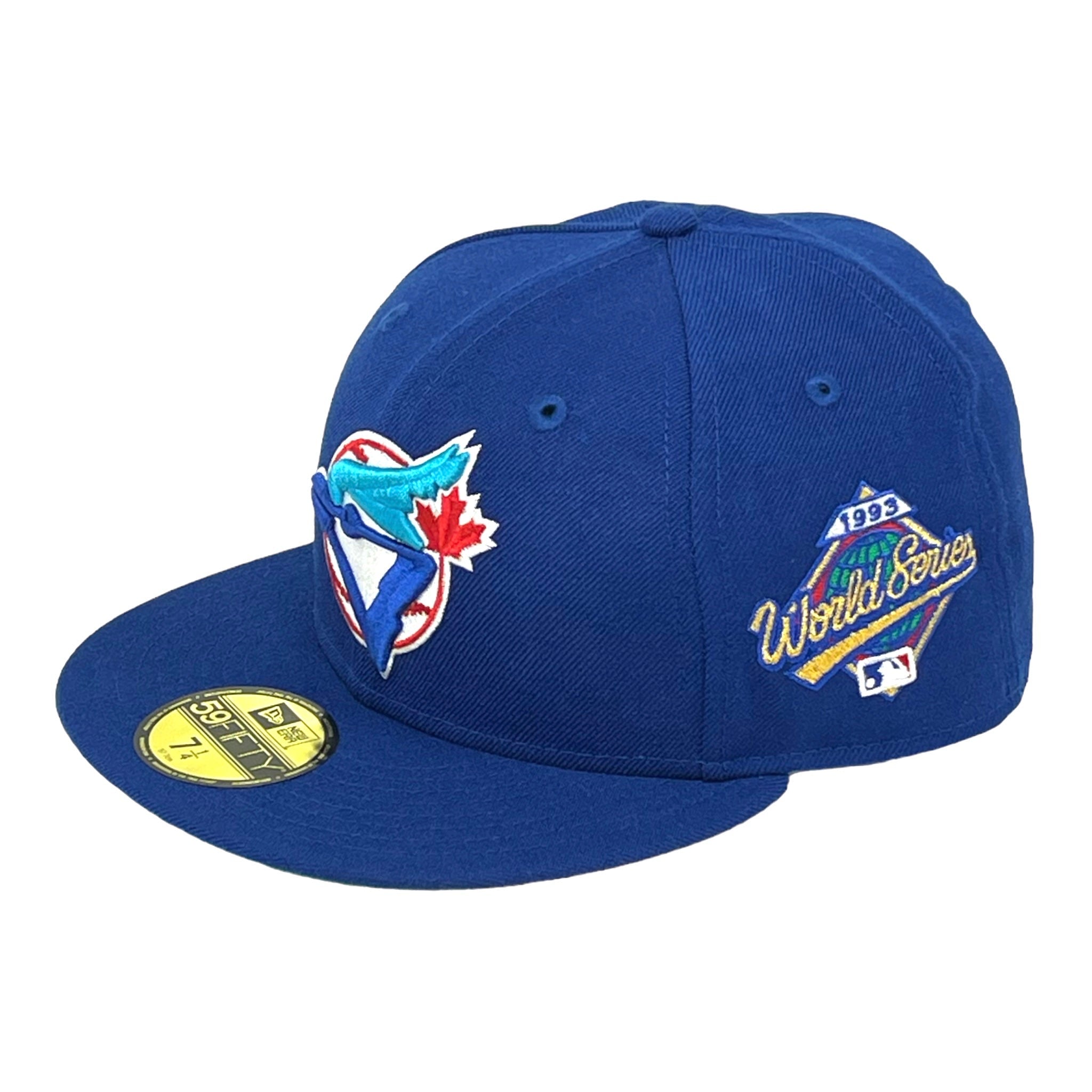 TORONTO BLUE JAYS "1993 WORLDSERIES" NEW ERA 59FIFTY FITTED (GREEN UNDER VISOR))