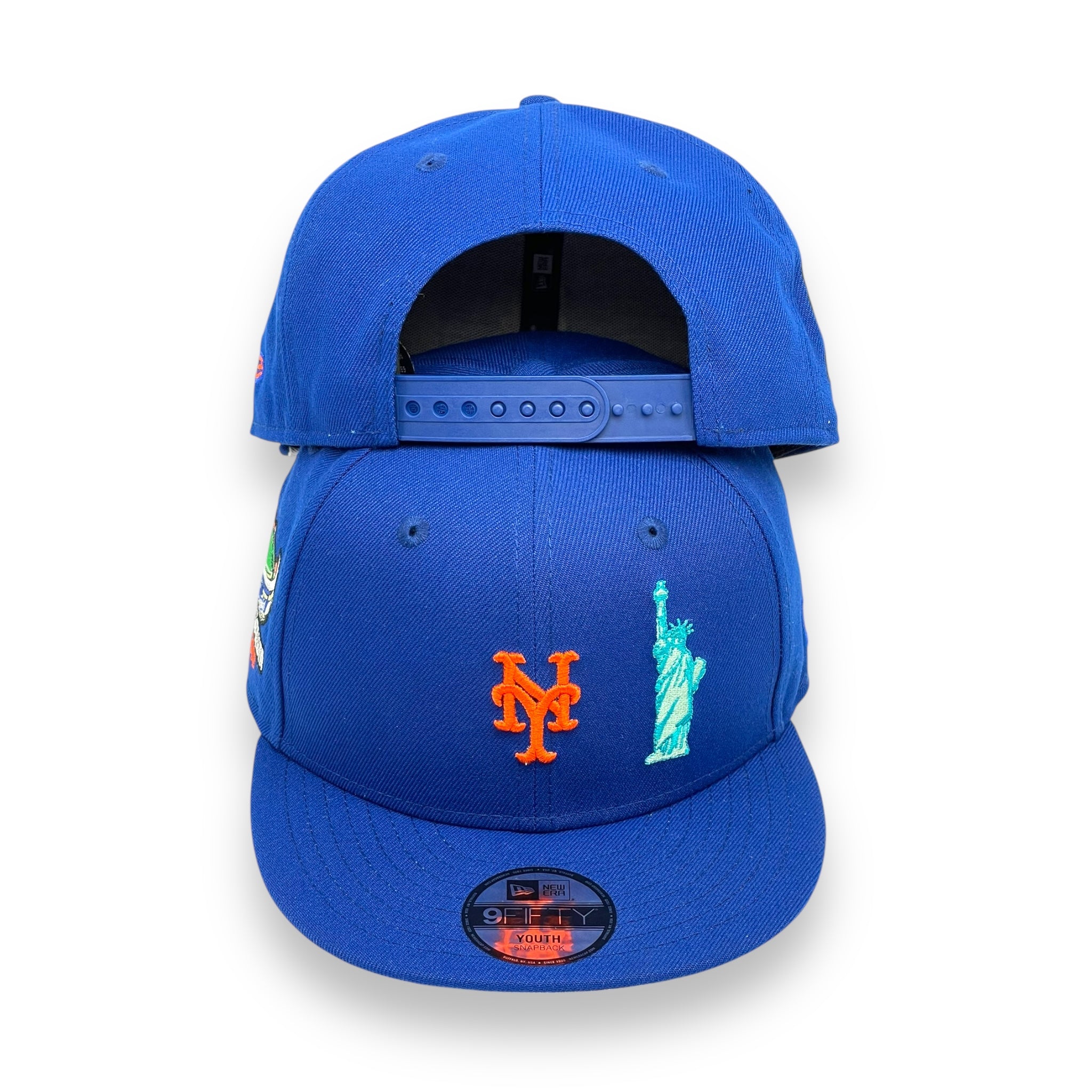 "KIDS" NEW YORK METS (ROYAL) "LBTY X SHEA STADIUM'' NEW ERA 9FIFTY SNAPBACK
