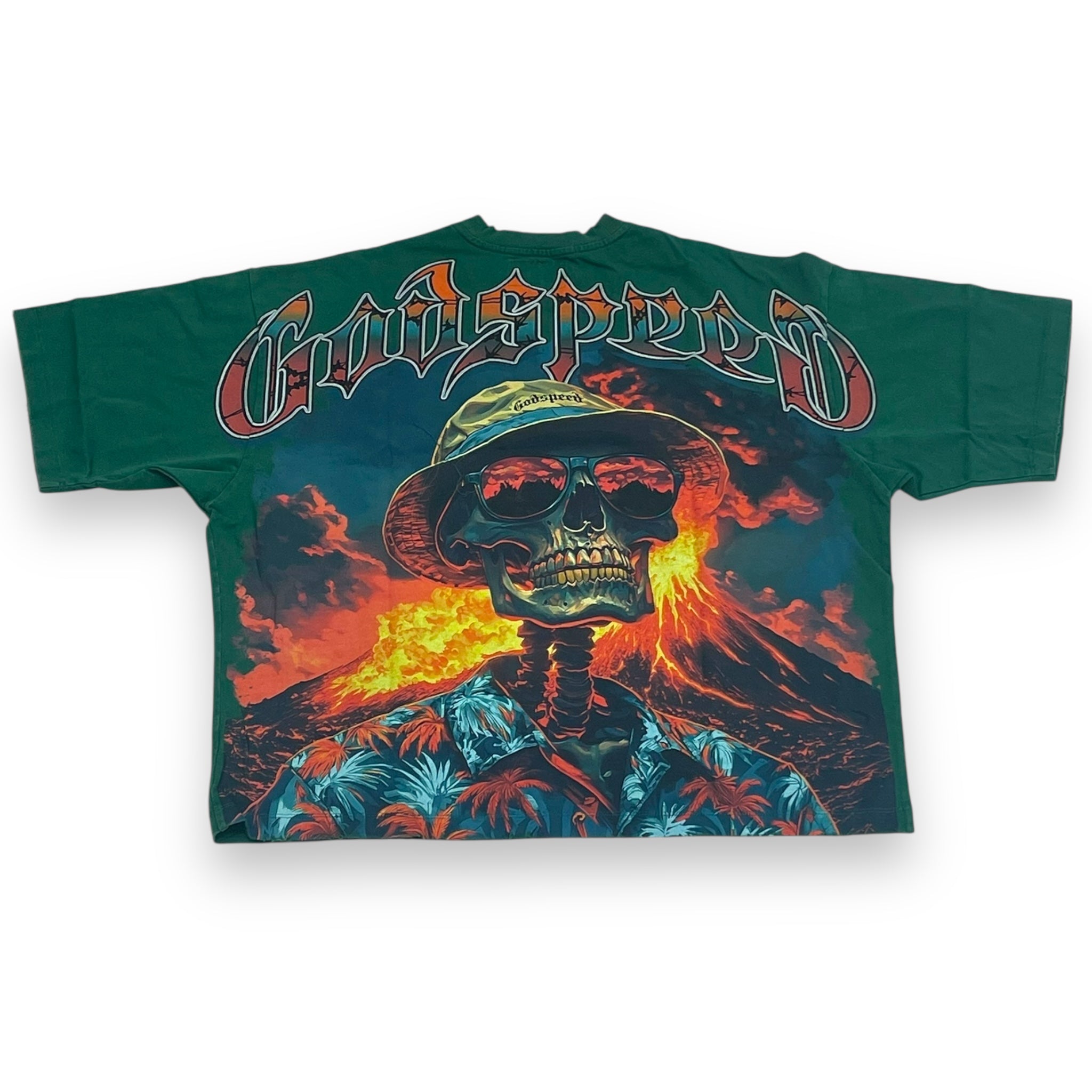 GODSPEED NATURAL DISASTER (GREEN) TEE