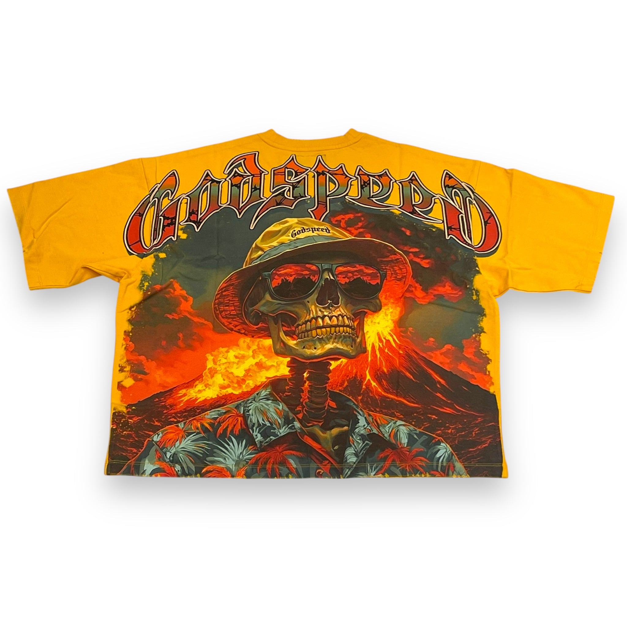 GODSPEED NATURAL DISASTER (CANARY) TEE