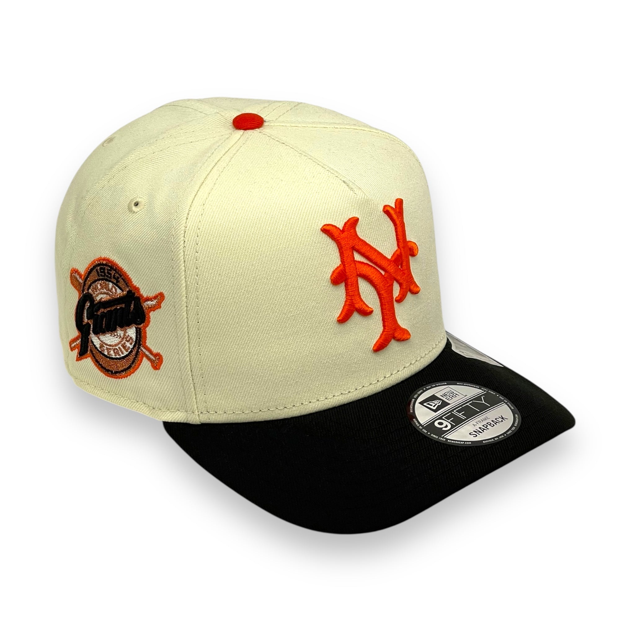 NEW YORK GIANTS (OFF-WHITE ) (1954 WS) "9FIFTY AFRAME" NEW ERA SNAPBACK