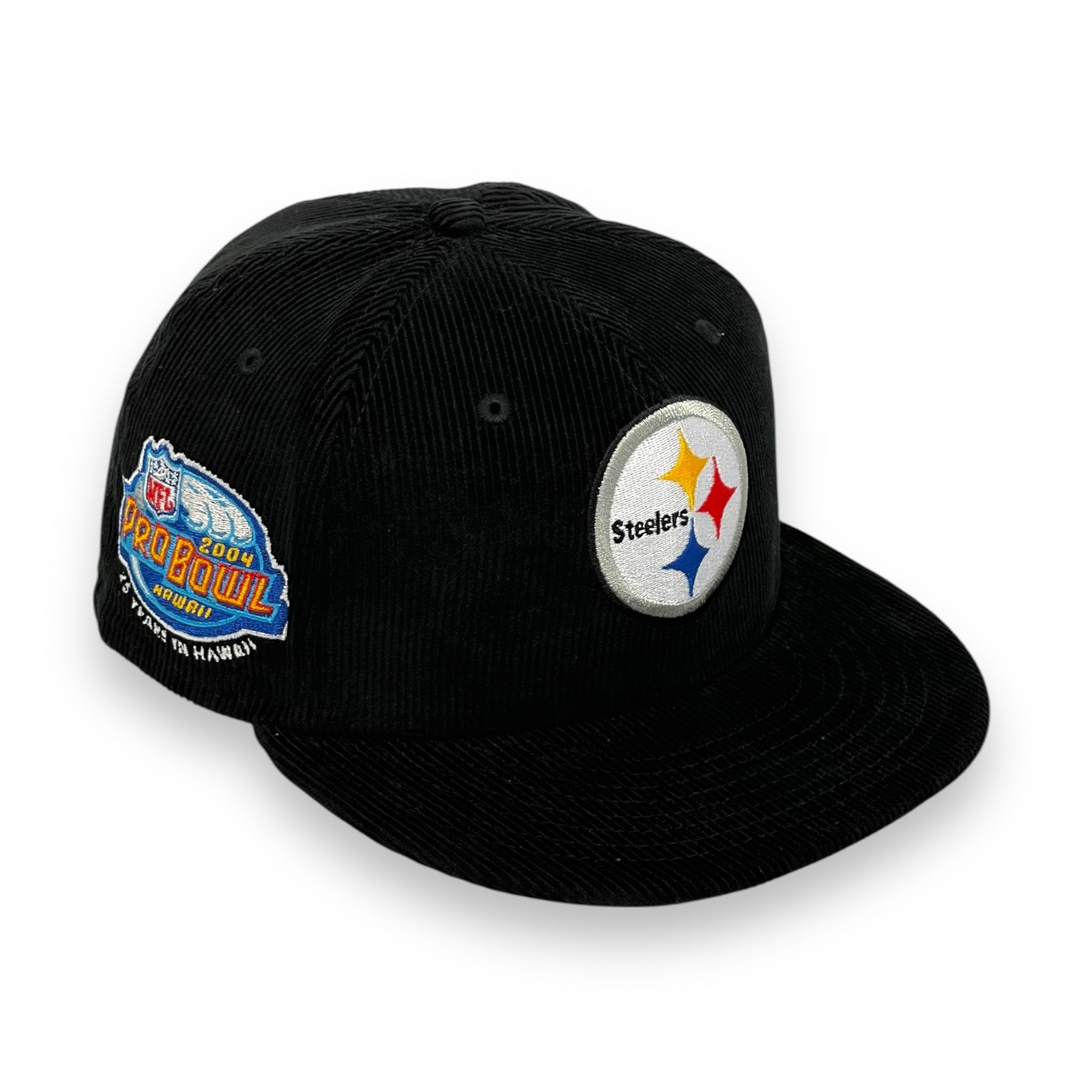 PITTSBURGH STEELERS (CORDUROY) "2004 PRO BOWL" NEW ERA 59FIFTY FITTED