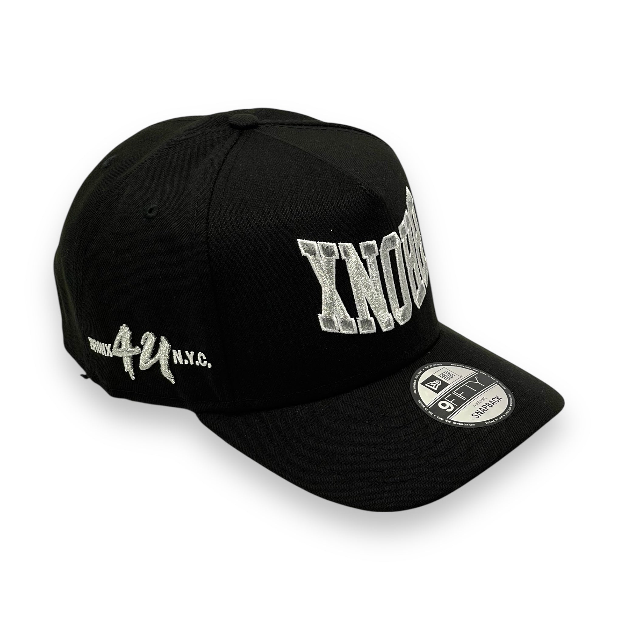 "BRONX UPSIDE DOWN " (BLACK) "9FIFTY AFRAME" NEW ERA SNAPBACK
