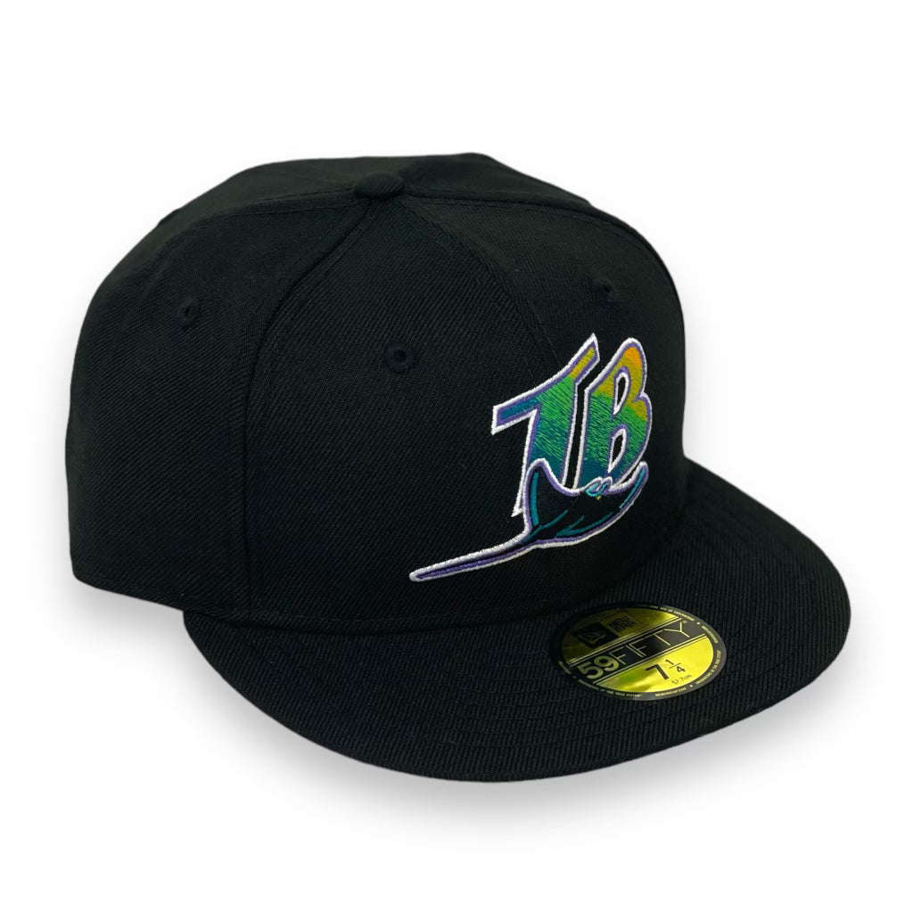 TAMPA BAY DEVIL RAYS (TB) (1998-2000 GAME) NEW ERA 59FIFTY FITTED (GREY BRIM)