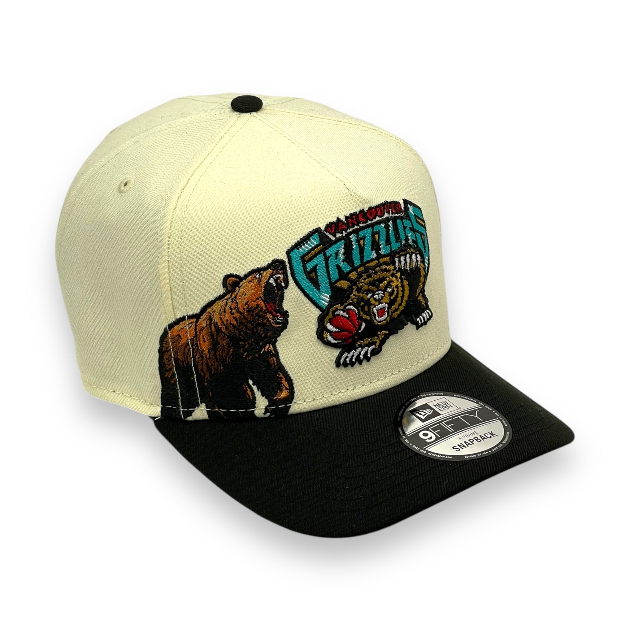 VANCOUVER GRIZZLIES ALT LOGO "9FIFTY AFRAME" NEW ERA SNAPBACK