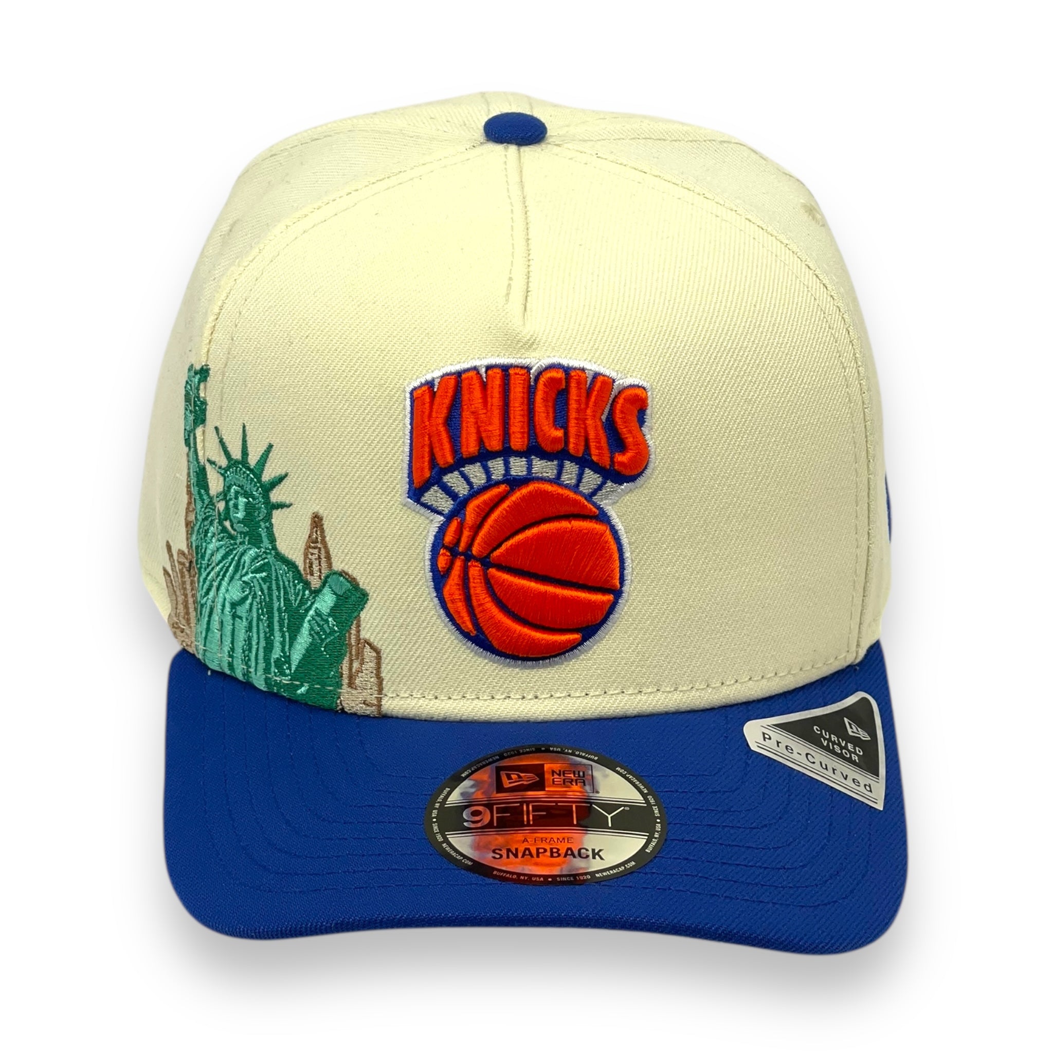 NEW YORK KNICKS ALT LOGO "9FIFTY AFRAME" NEW ERA SNAPBACK