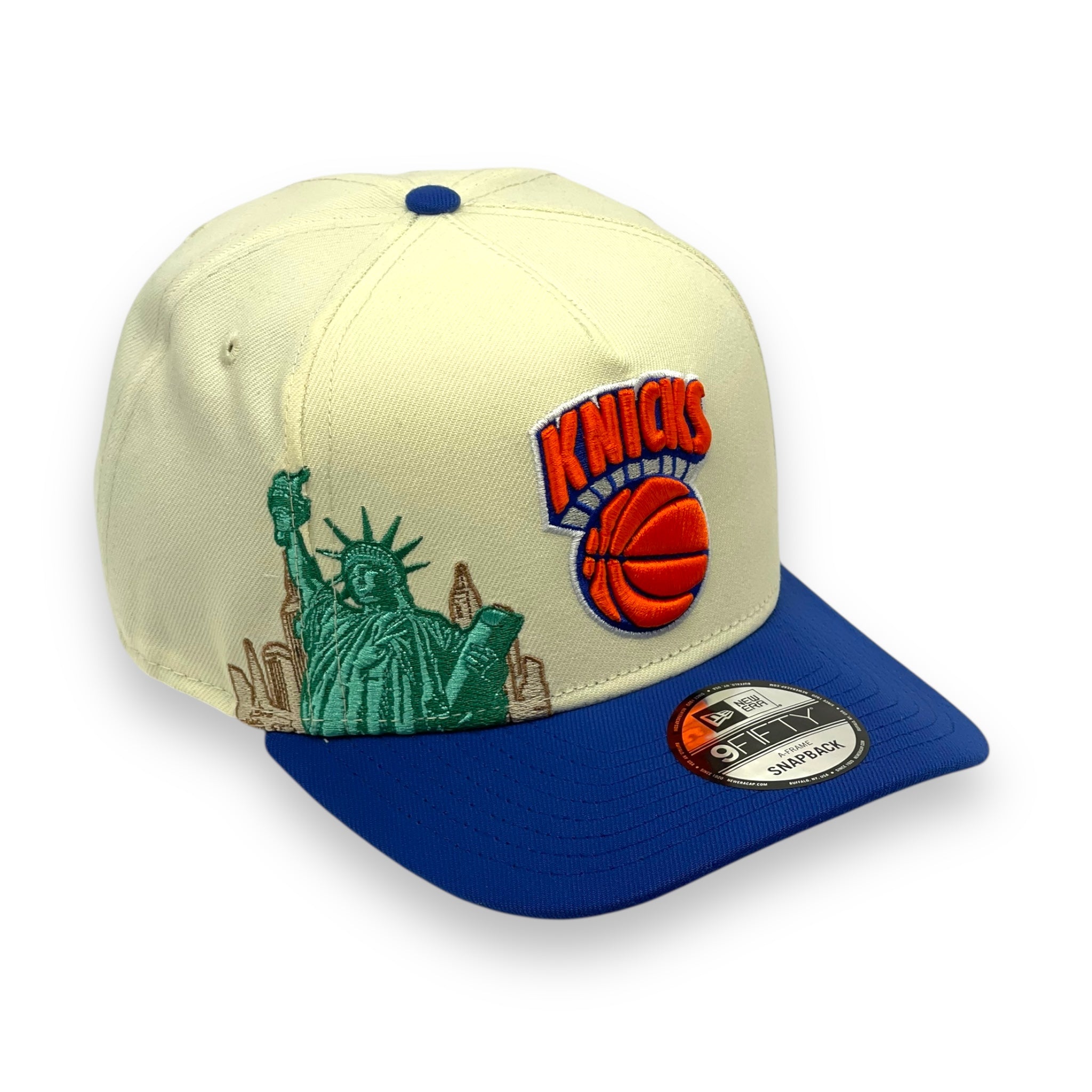 NEW YORK KNICKS ALT LOGO "9FIFTY AFRAME" NEW ERA SNAPBACK