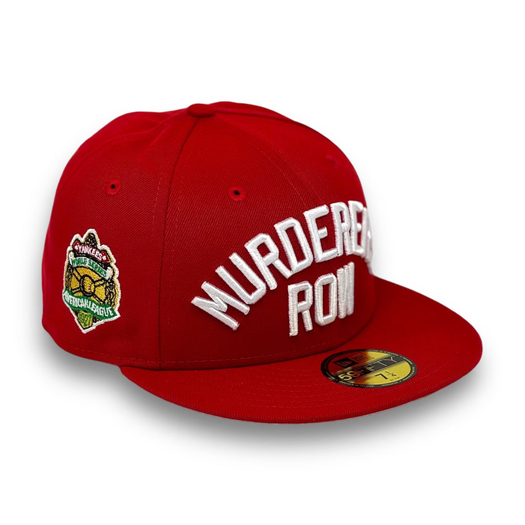 NEW YORK YANKEES (RED) (1927 WS) "MURDERS ROW LINEUP" NEW ERA 59FIFTY FITTED