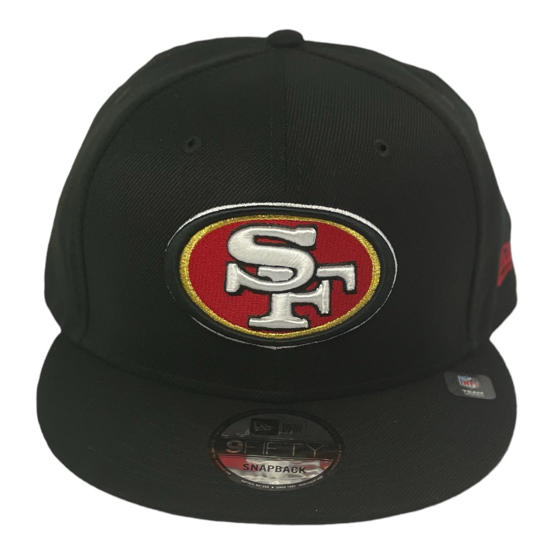 SAN FRANCISCO 49ERS (BLACK) NEW ERA 9FIFTY SNAPBACK