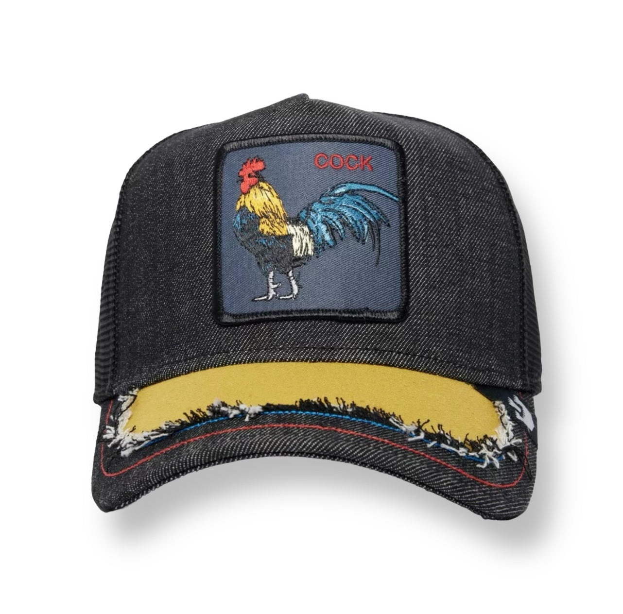 GOORIN BROS SILKY COCK (BLACK) TRUCKER SNAPBACK