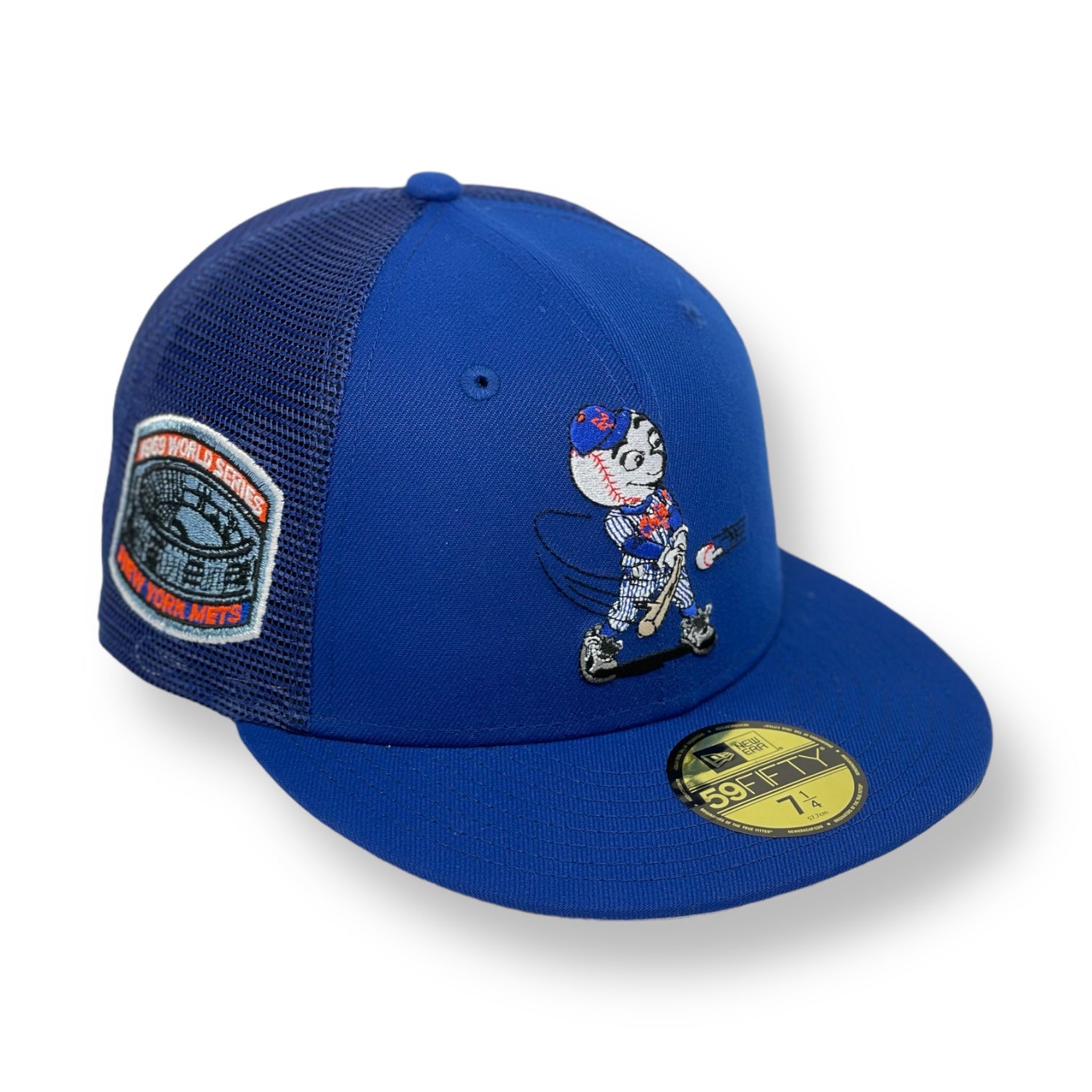 NEW YORK METS (TRUCKER) (1969 WORLDSERIES) "MR MET" NEW ERA 59FIFTY FITTED