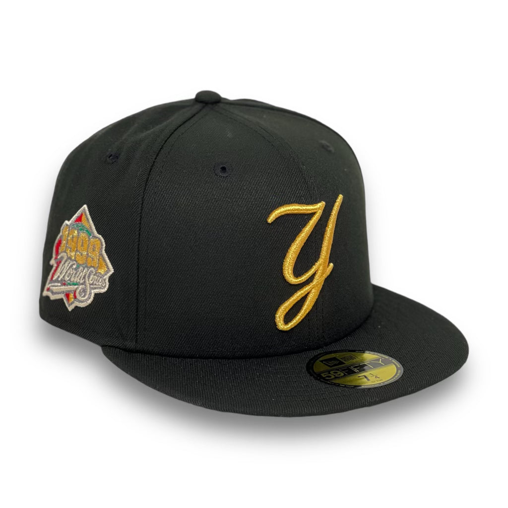 NEW YORK YANKEES (BLK/GOLD) (1999 WORLD SERIES) NEW ERA 59FIFTY FITTED