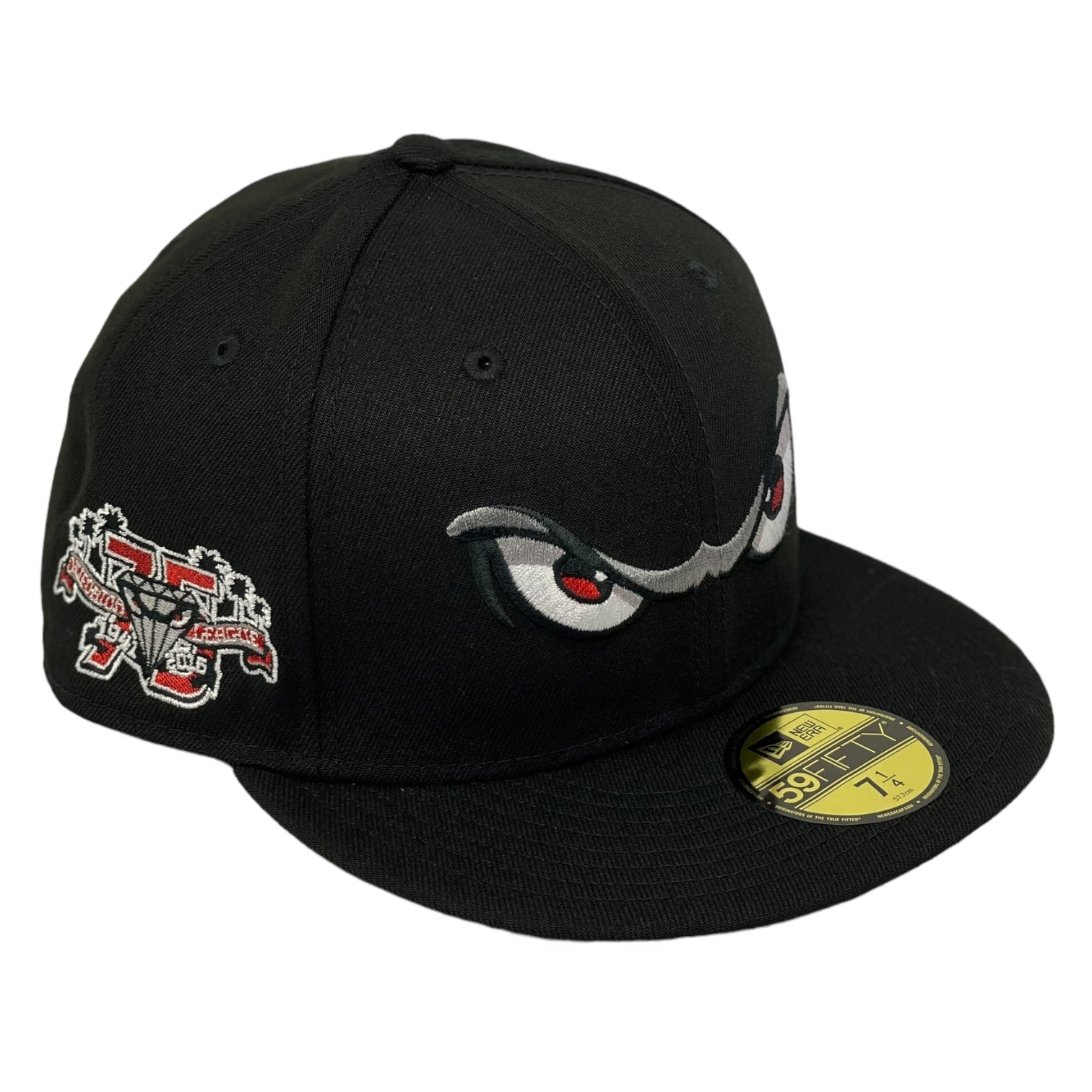 LAKE ELSINORE STORM (BLACK) "75TH ANN" NEW ERA 59FIFTY FITTED