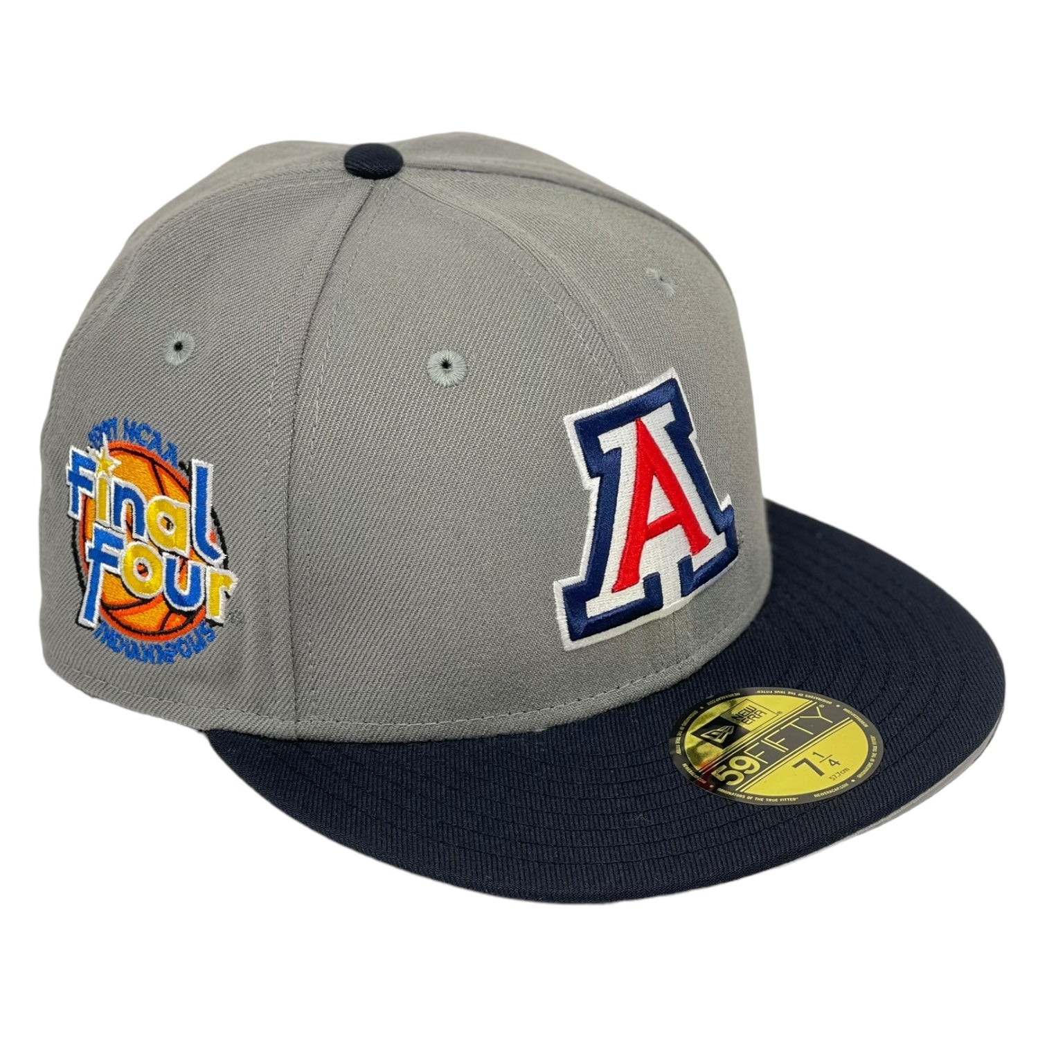 Desert Cactus University Of Arizona Wildcats Hat - Adjustable, Embroidered, Vintage Style, Blue
