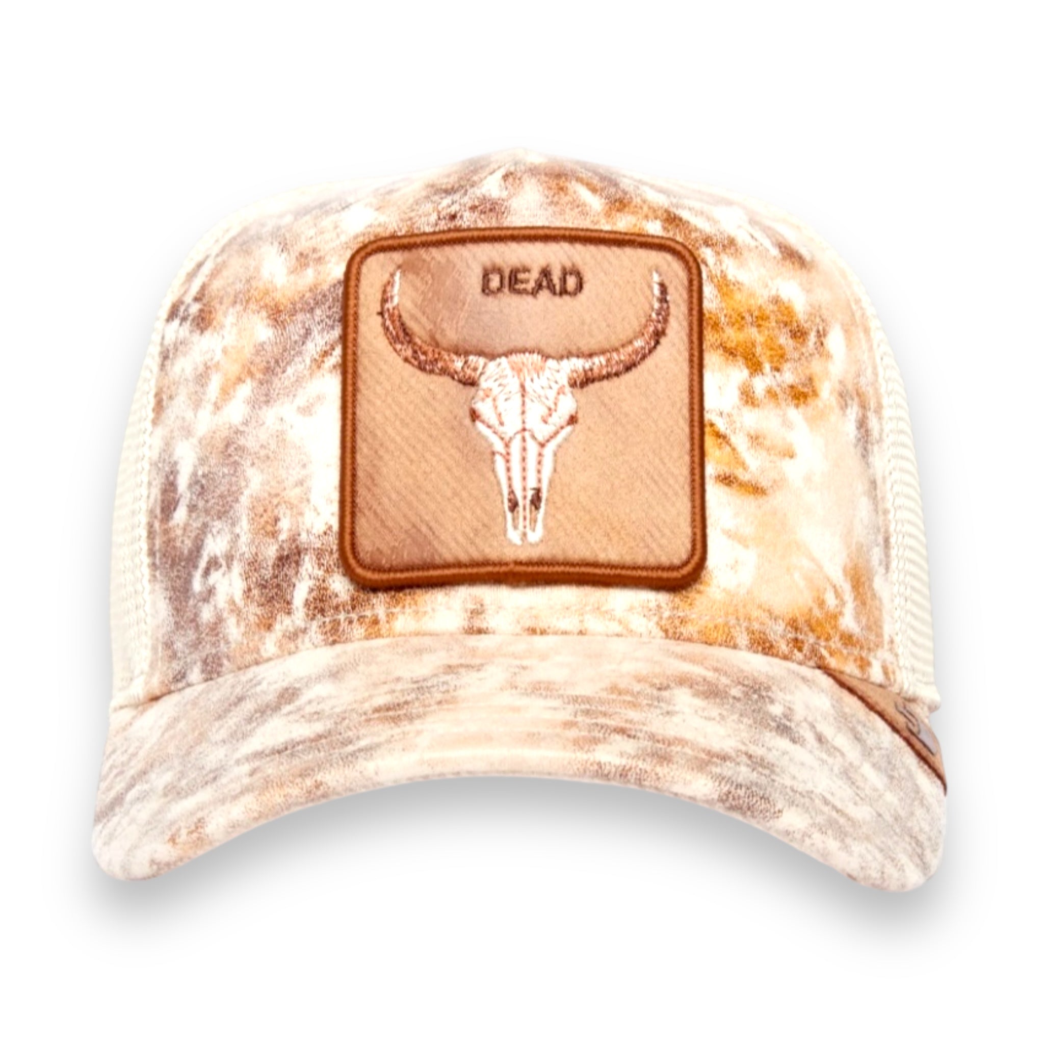 GOORIN BROS STORM SKULL "DEAD" TRUCKER SNAPBACK