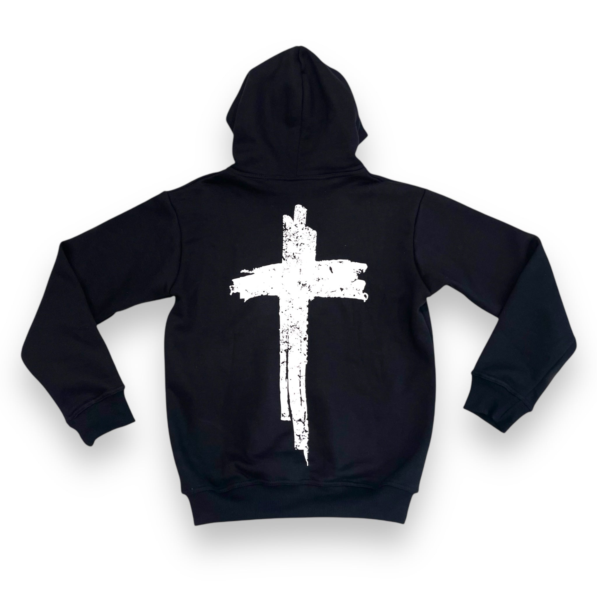 ALONE IN FRANCE UNIVERSITY (BLACK) HOODIE