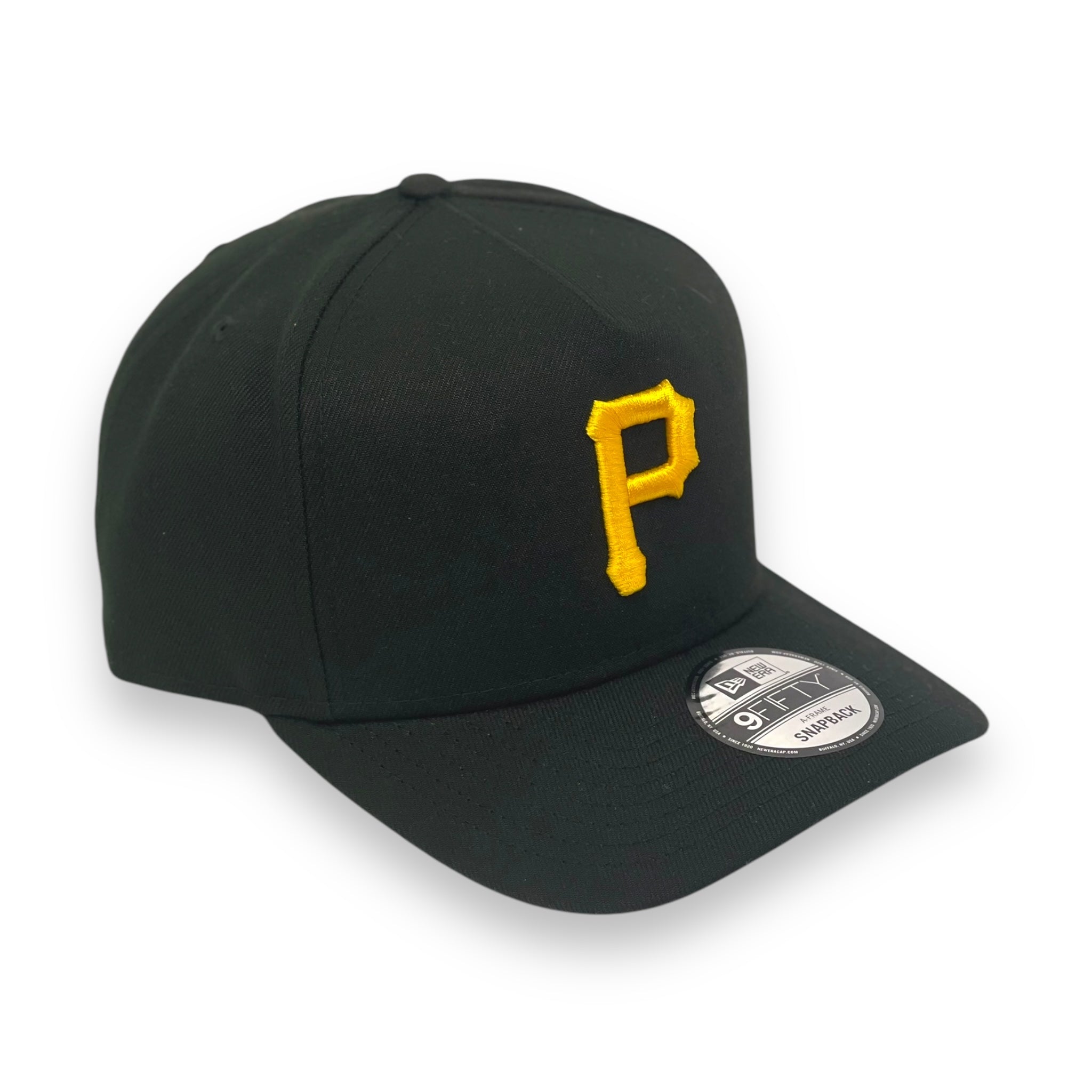 PITTSBURGH PIRATES (BLACK) "9FIFTY AFRAME" NEW ERA SNAPBACK