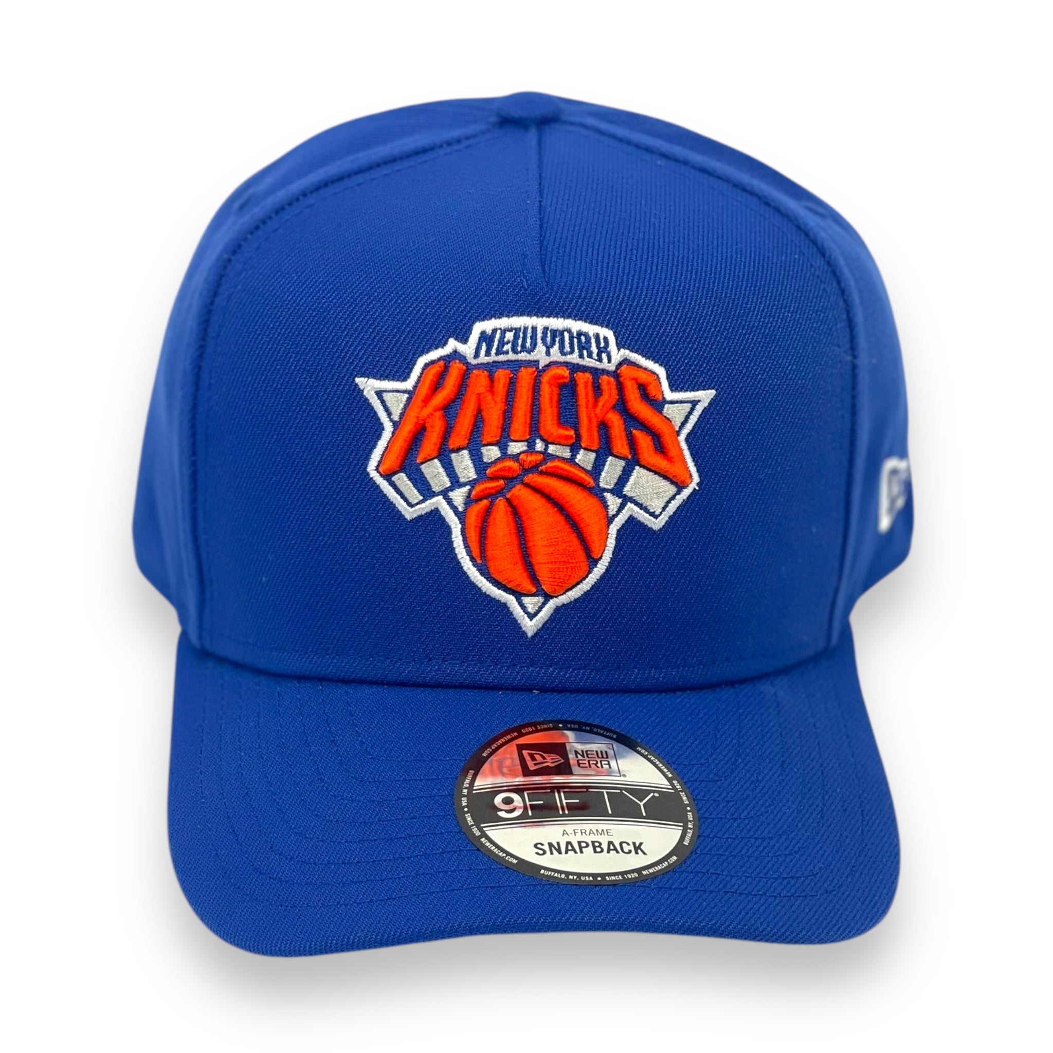 NEW YORK KNICKS (ROYAL) 9FIFTY AFRAME NEW ERA SNAPBACK (7548)