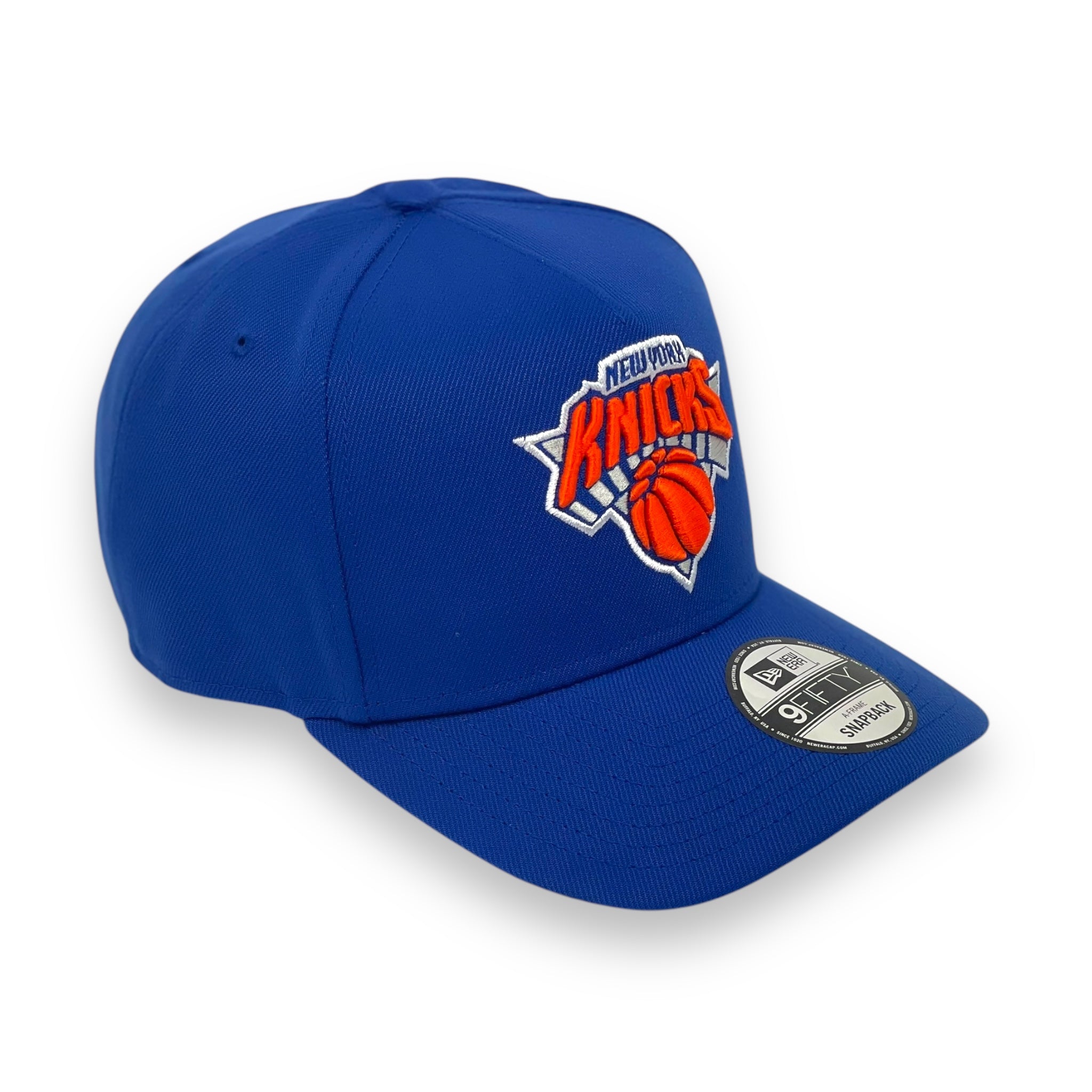 NEW YORK KNICKS (ROYAL) 9FIFTY AFRAME NEW ERA SNAPBACK (7548)