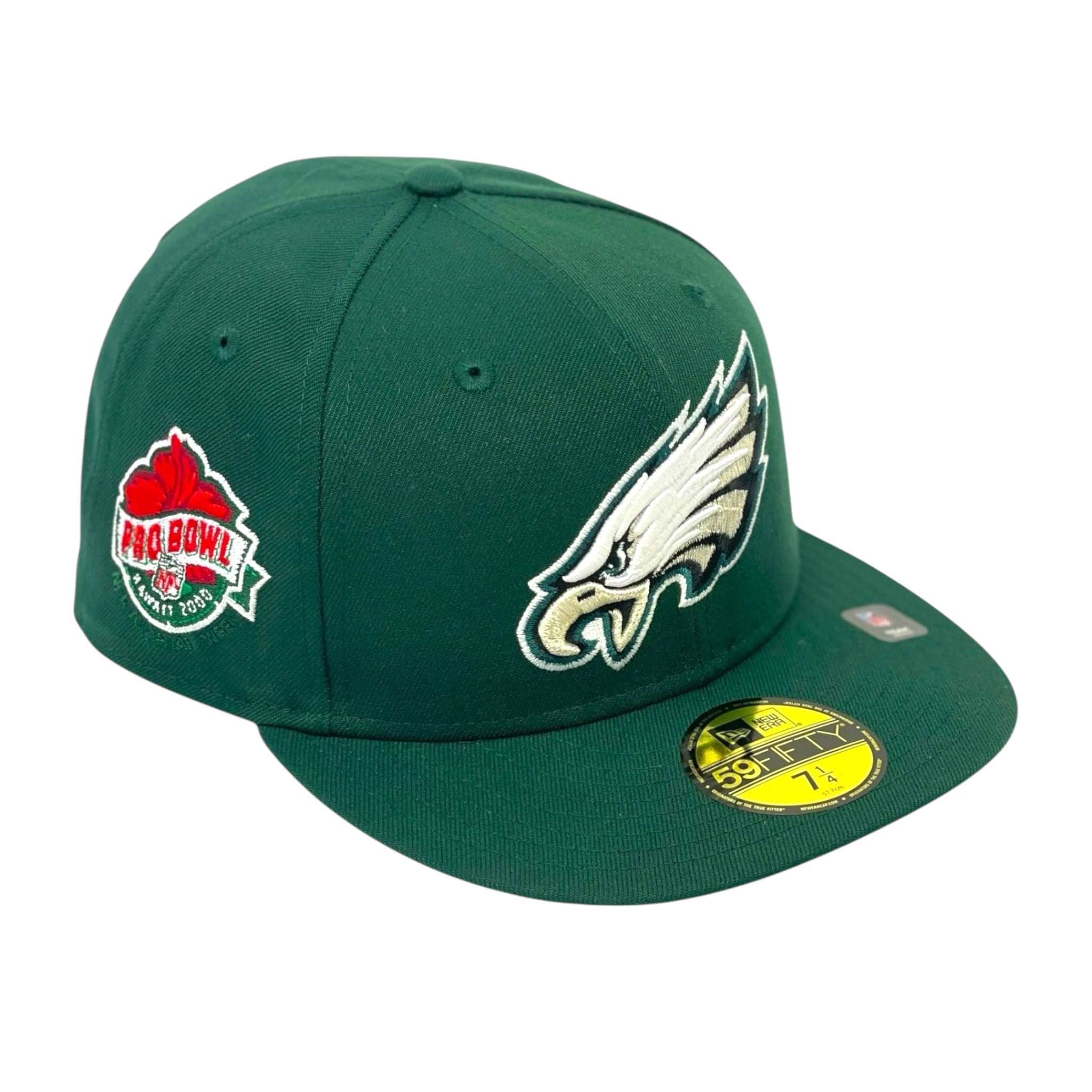 PHILADEPHIA EAGLES (DARK GREEN) (2000 PRO BOWL) NEW ERA 59FIFTY FITTED