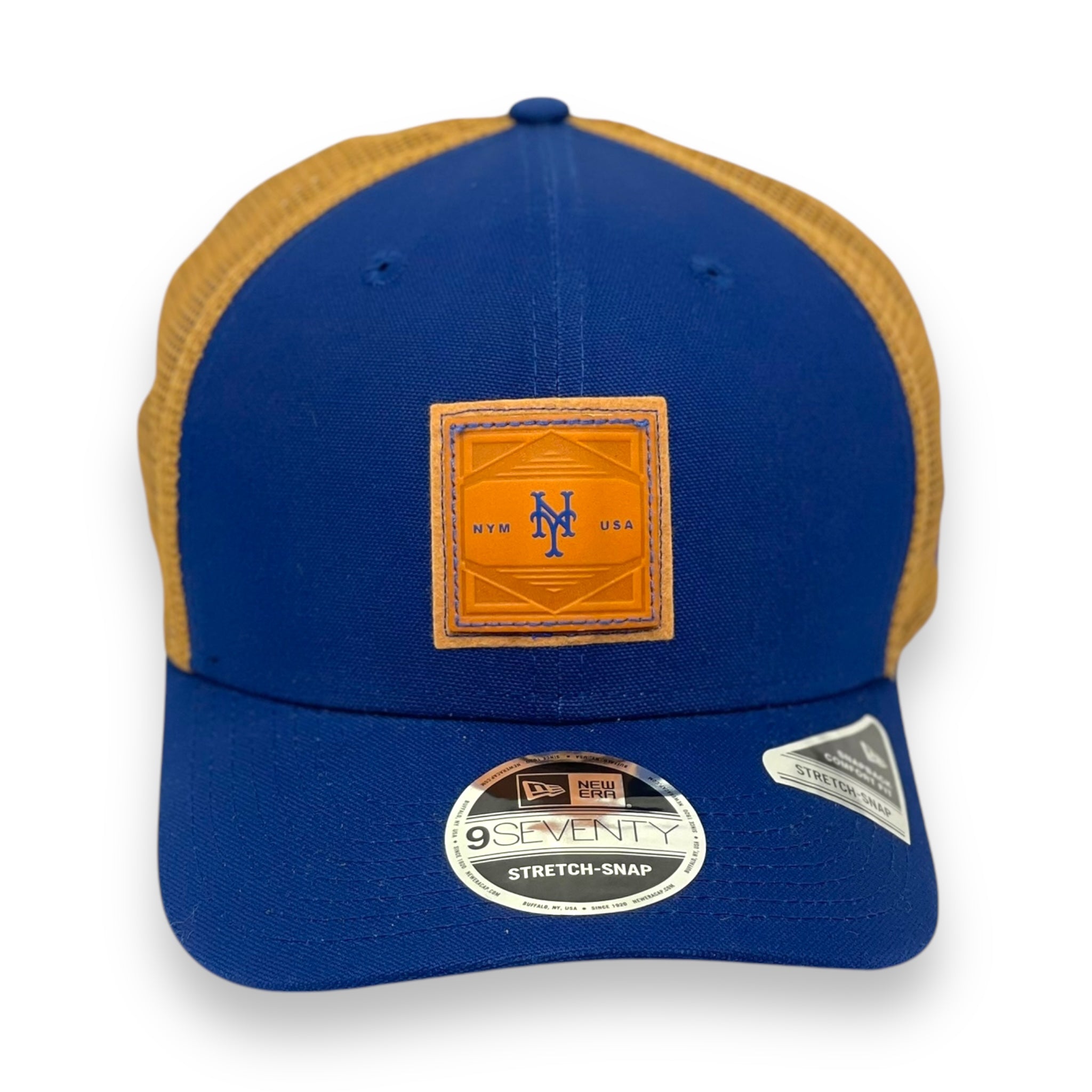 NEW YORK METS (PATCH DEBOSSED LOGO ) NEW ERA 9SEVENTY SNAPBACK
