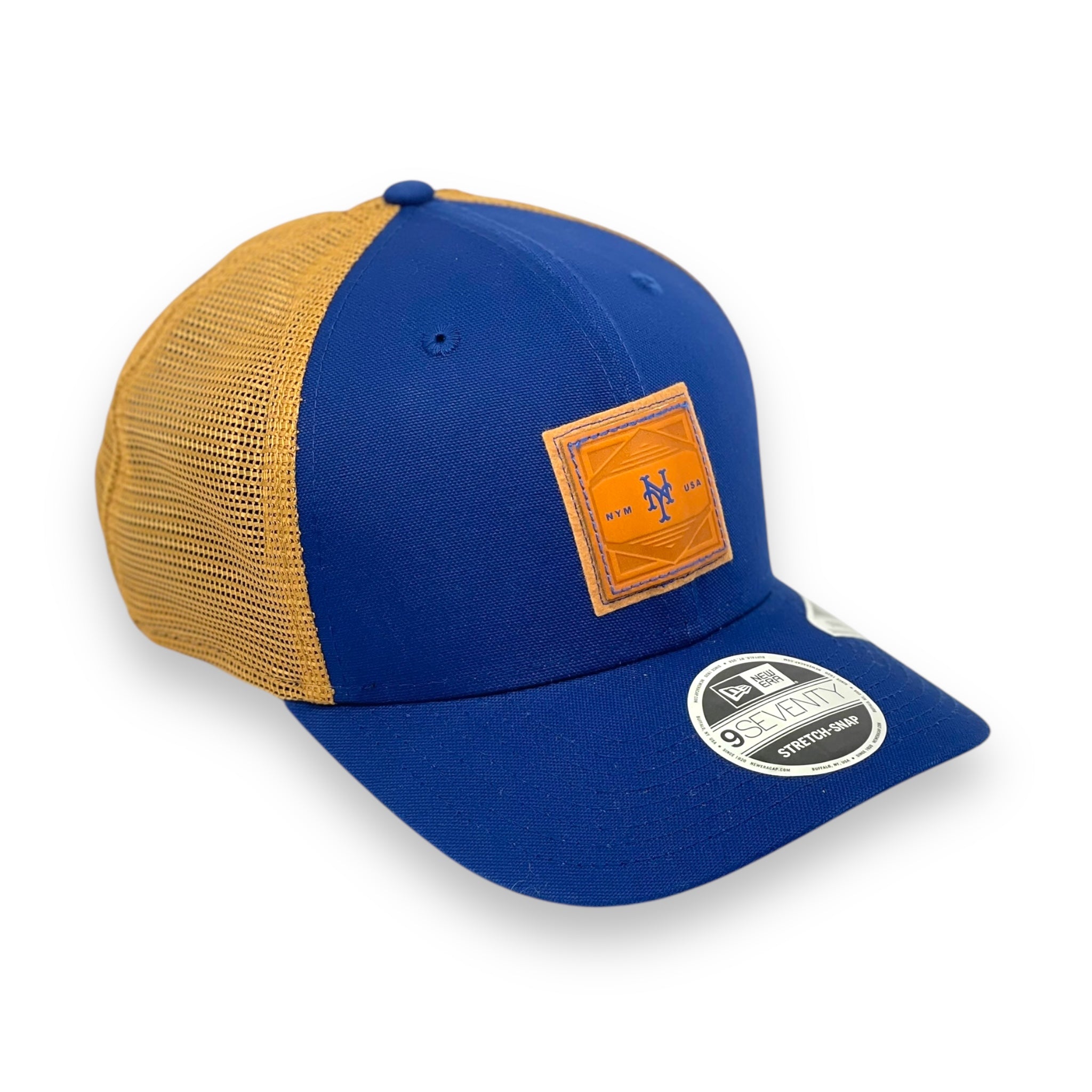 NEW YORK METS (PATCH DEBOSSED LOGO ) NEW ERA 9SEVENTY SNAPBACK
