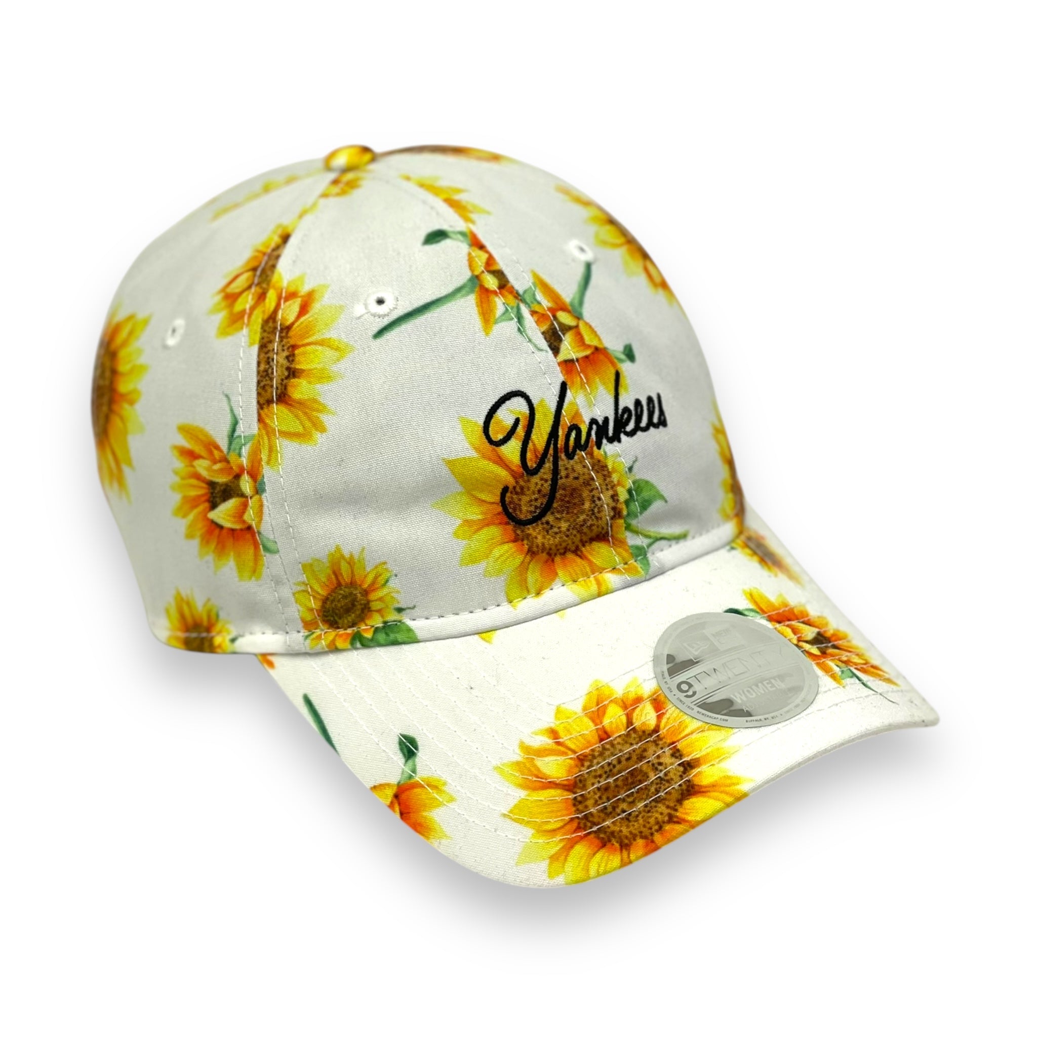 NEWYORK YANKEES (WHITE) SUNFLOWER 9TWENTY NEW ERA DAD HAT