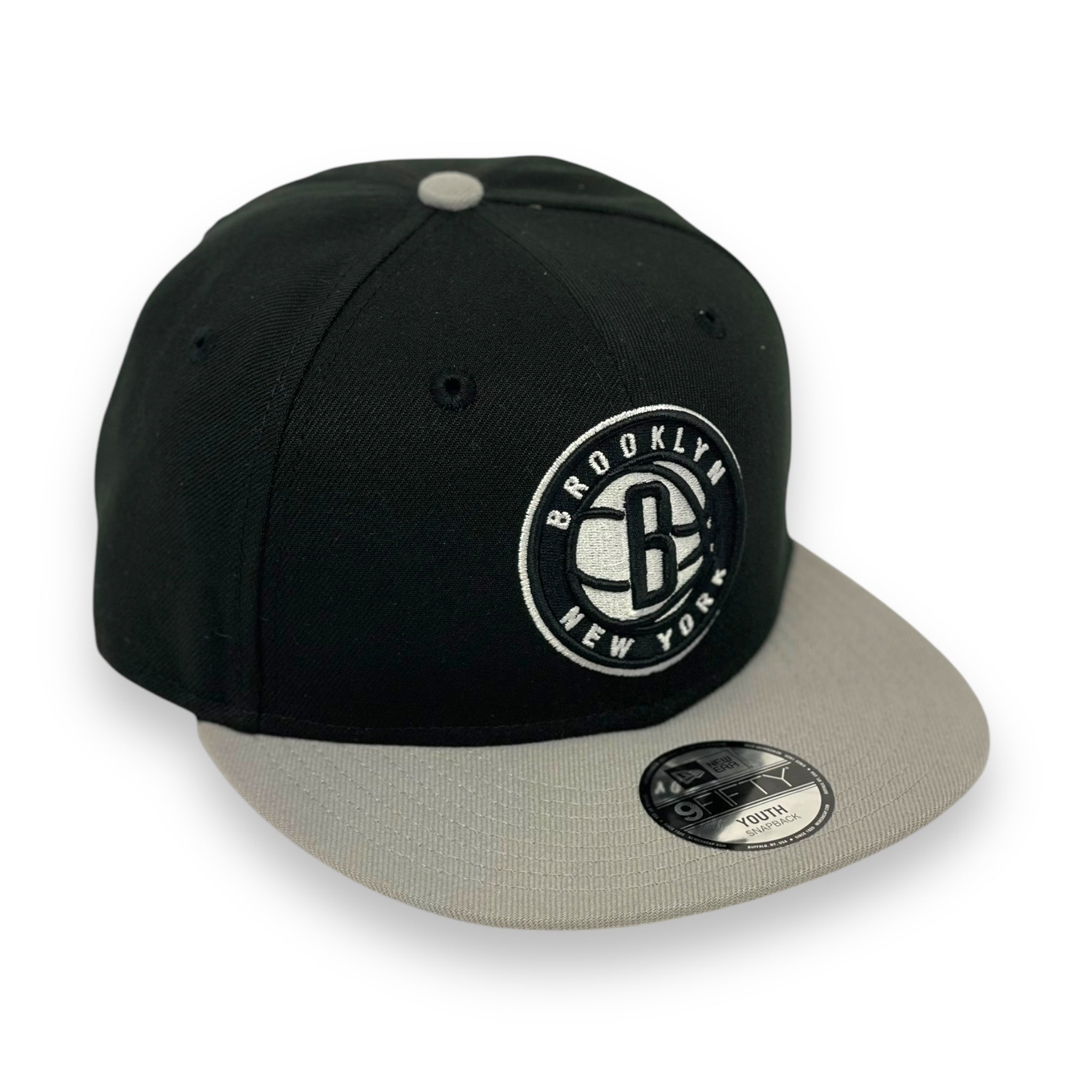 "KIDS" BROOKLYN NETS 2-TONE NEW ERA 9FIFTY SNAPBACK
