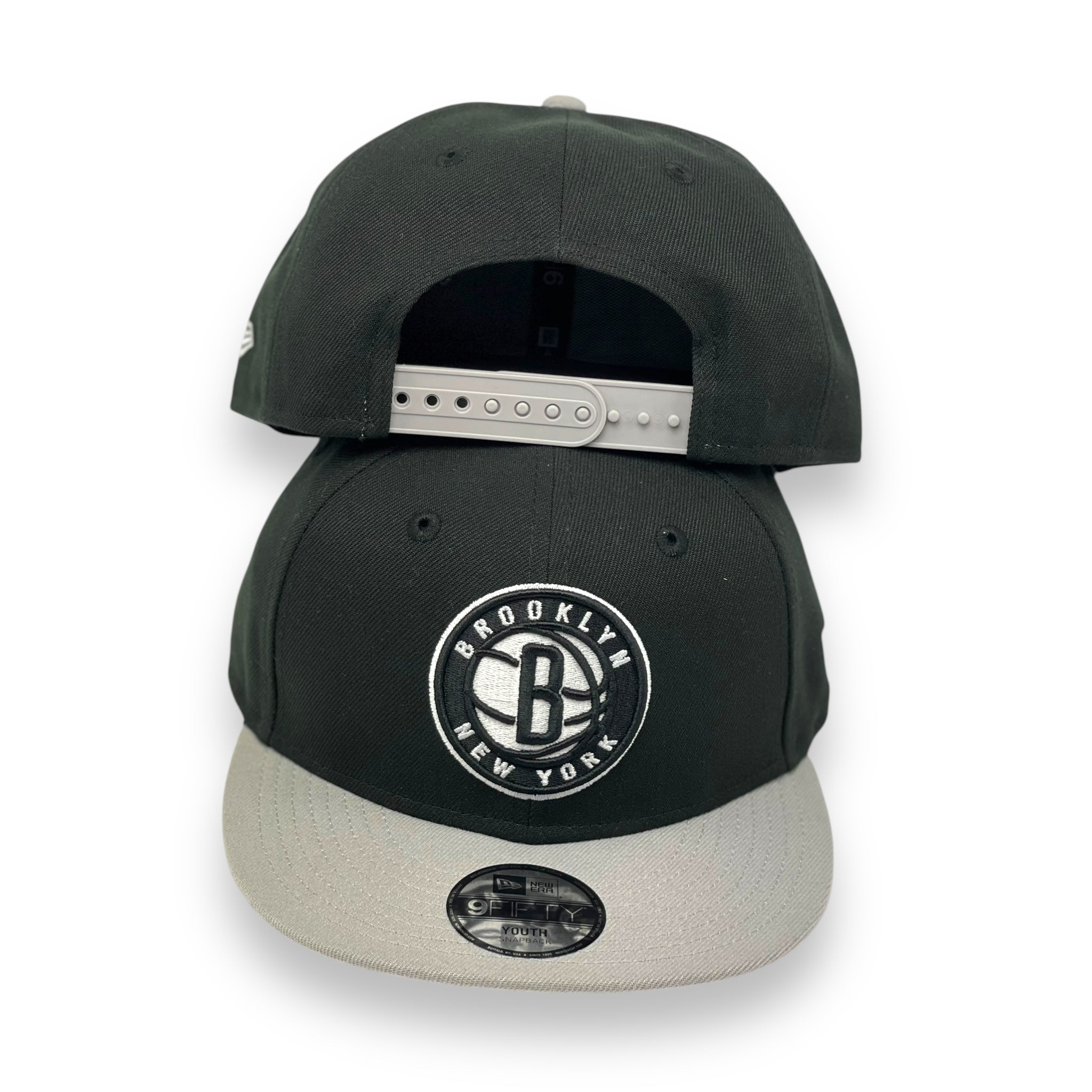 "KIDS" BROOKLYN NETS 2-TONE NEW ERA 9FIFTY SNAPBACK
