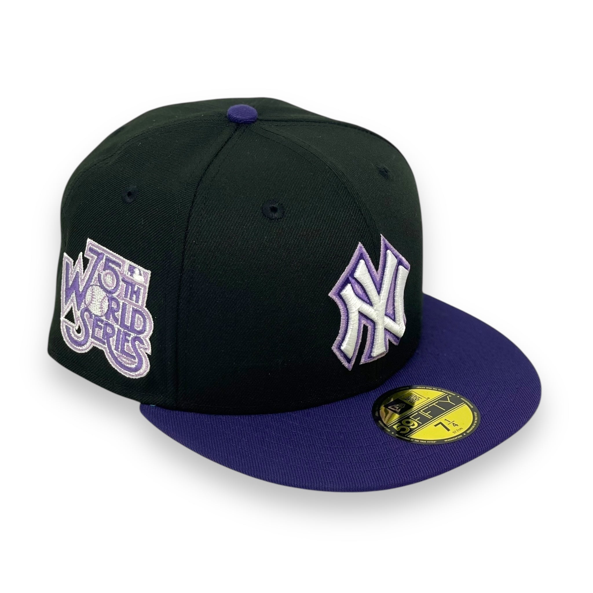 NEW YORK YANKEES (BLACK/PURPLE) (1978 WORLDSERIES) NEW ERA 59FIFTY FITTED