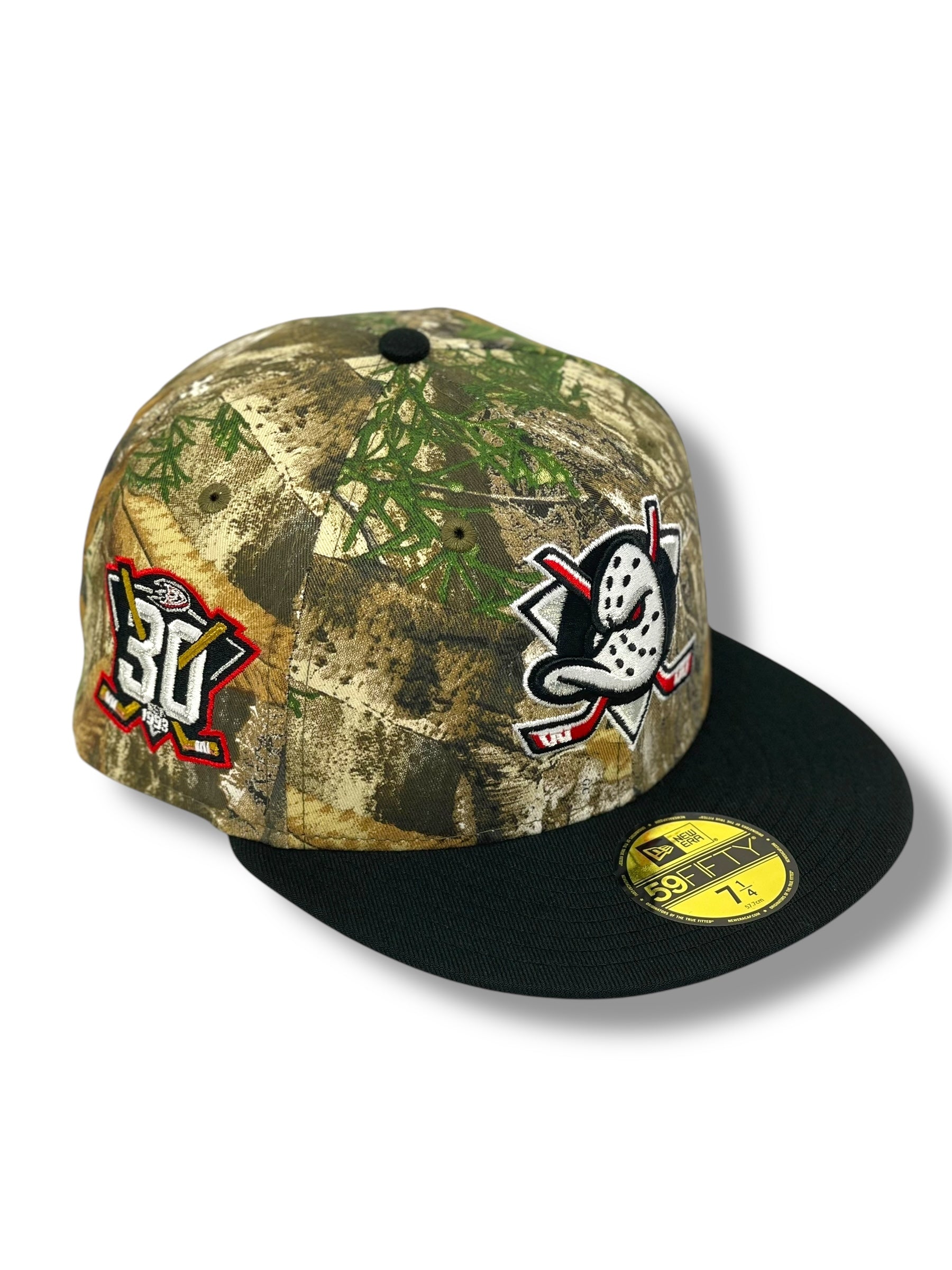 ANAHEIM MIGHTY DUCKS (REAL TREE) "30TH ANN" NEW ERA 59FIFTY FITTED