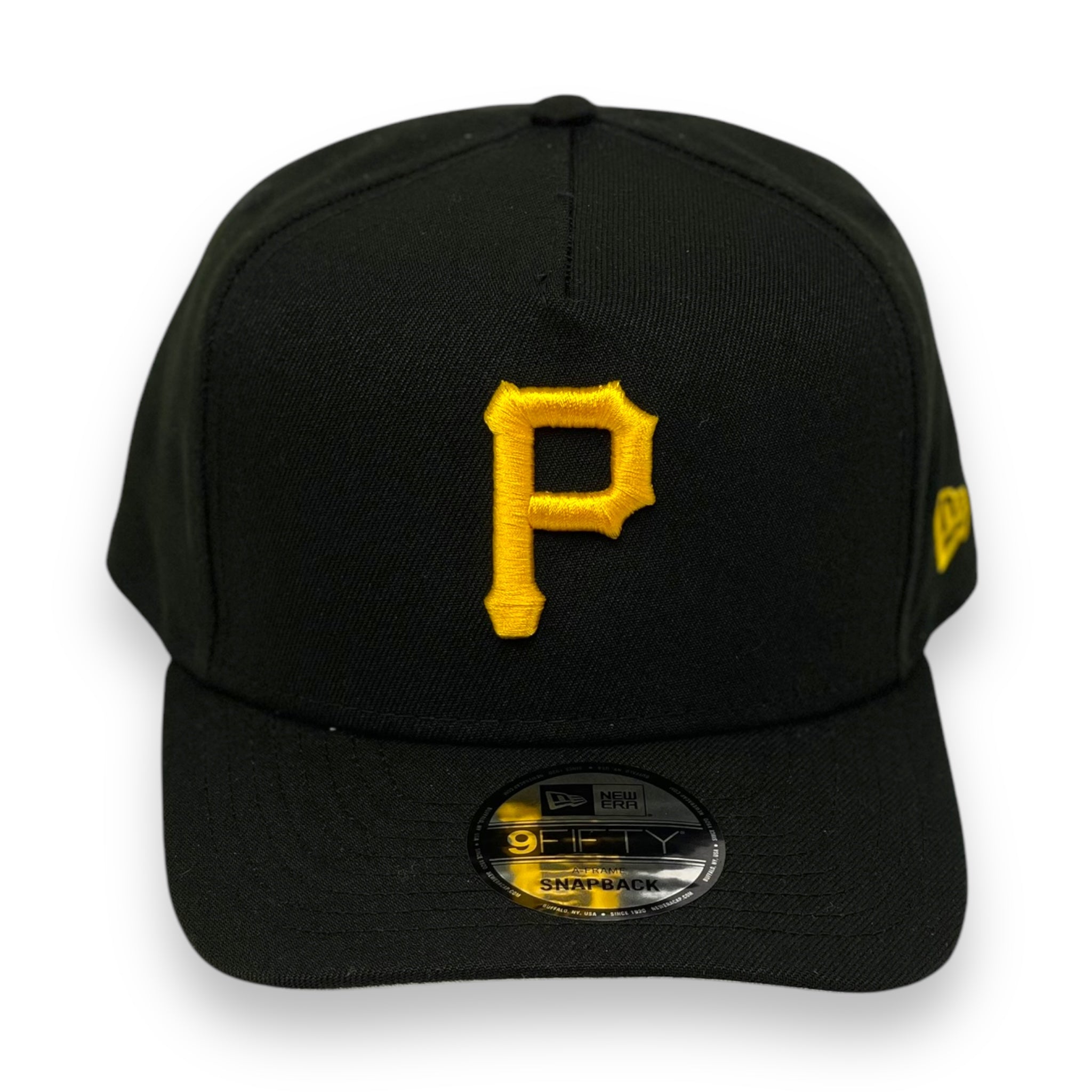 PITTSBURGH PIRATES (BLACK) "9FIFTY AFRAME" NEW ERA SNAPBACK