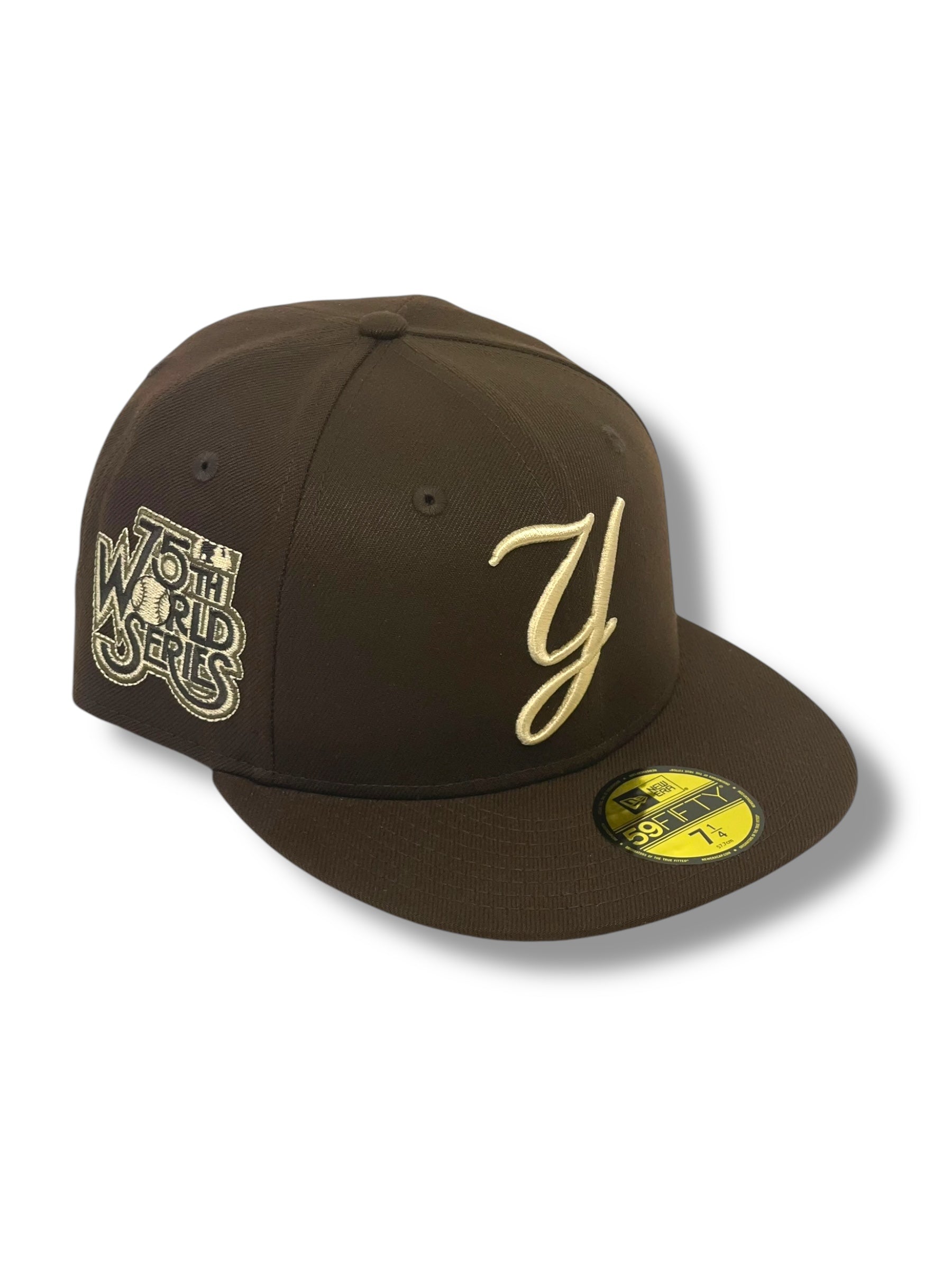 NEW YORK YANKEES (BROWN) (1978 WS) "75TH" NEW ERA 59FIFTY FITTED
