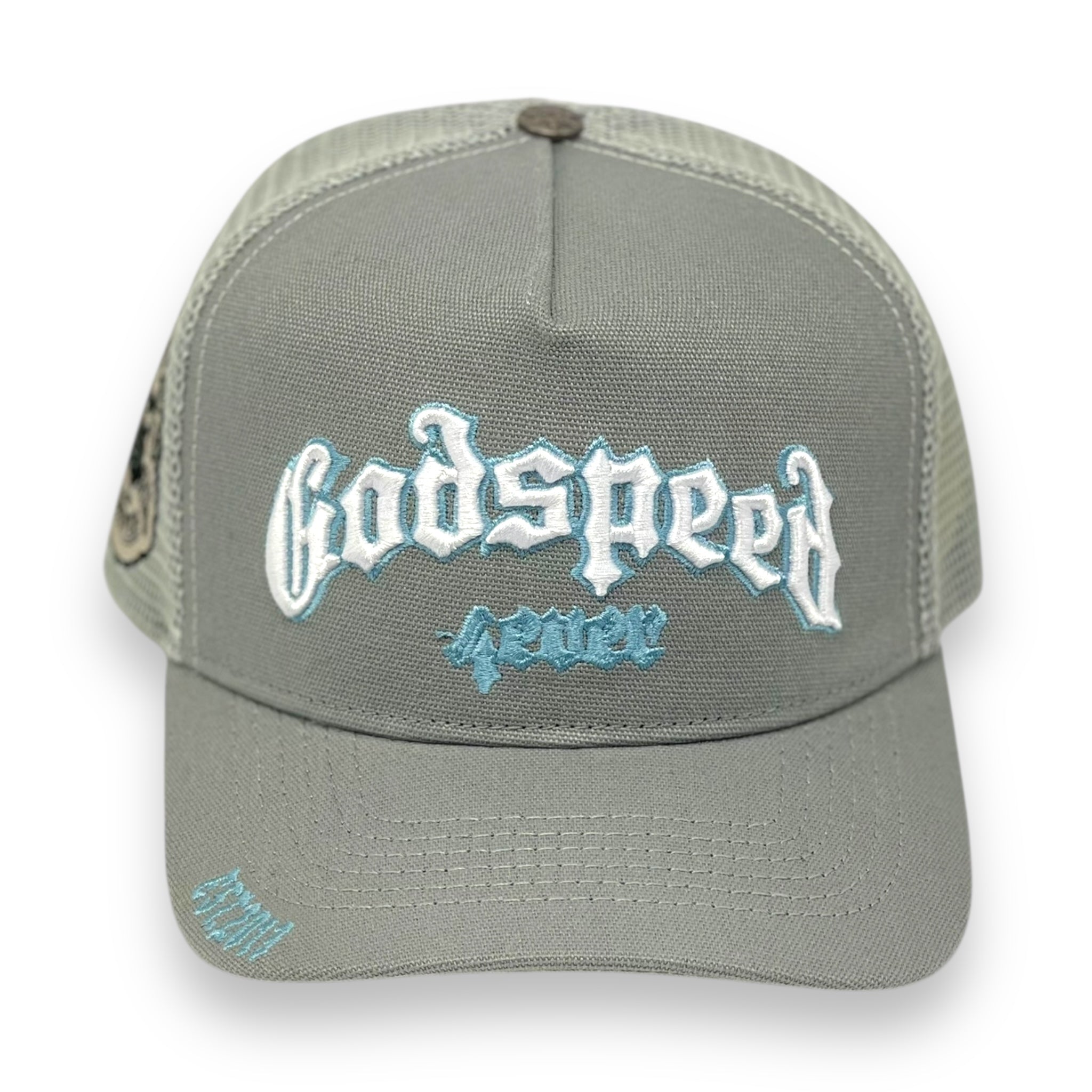 GODSPEED GODSEED FOREVER (GREY) TRUCKER SNAPBACK