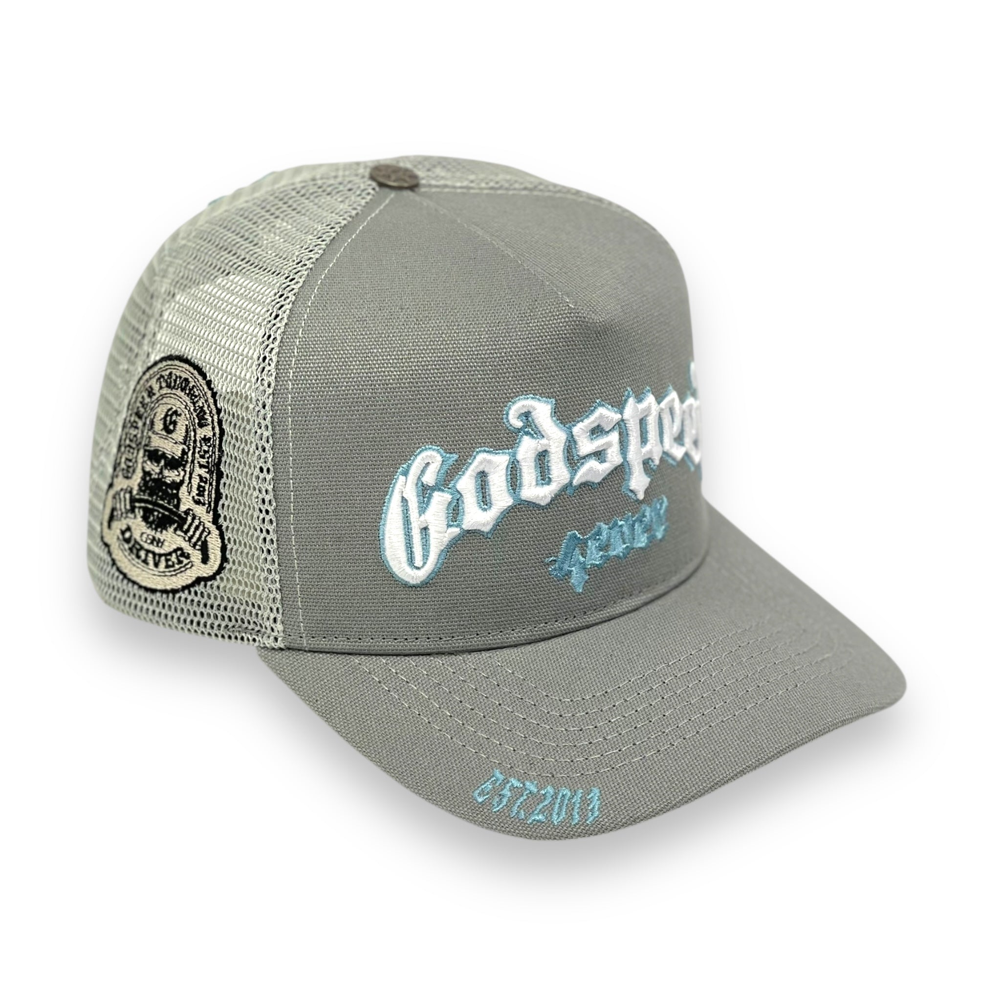 GODSPEED GODSEED FOREVER (GREY) TRUCKER SNAPBACK