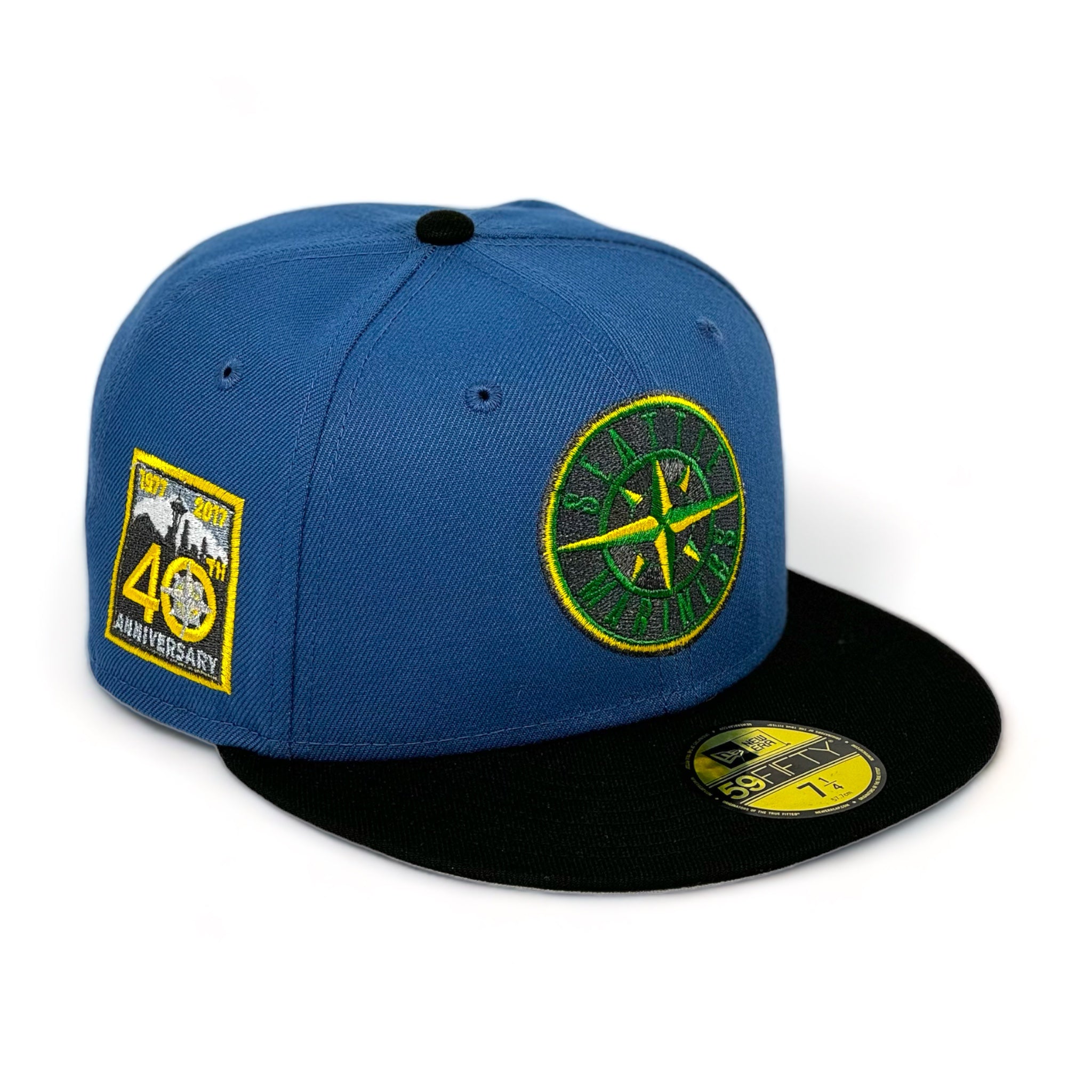 SEATTLE MARINERS (INDIGO) (40TH ANN) NEW ERA 59FIFTY FITTED