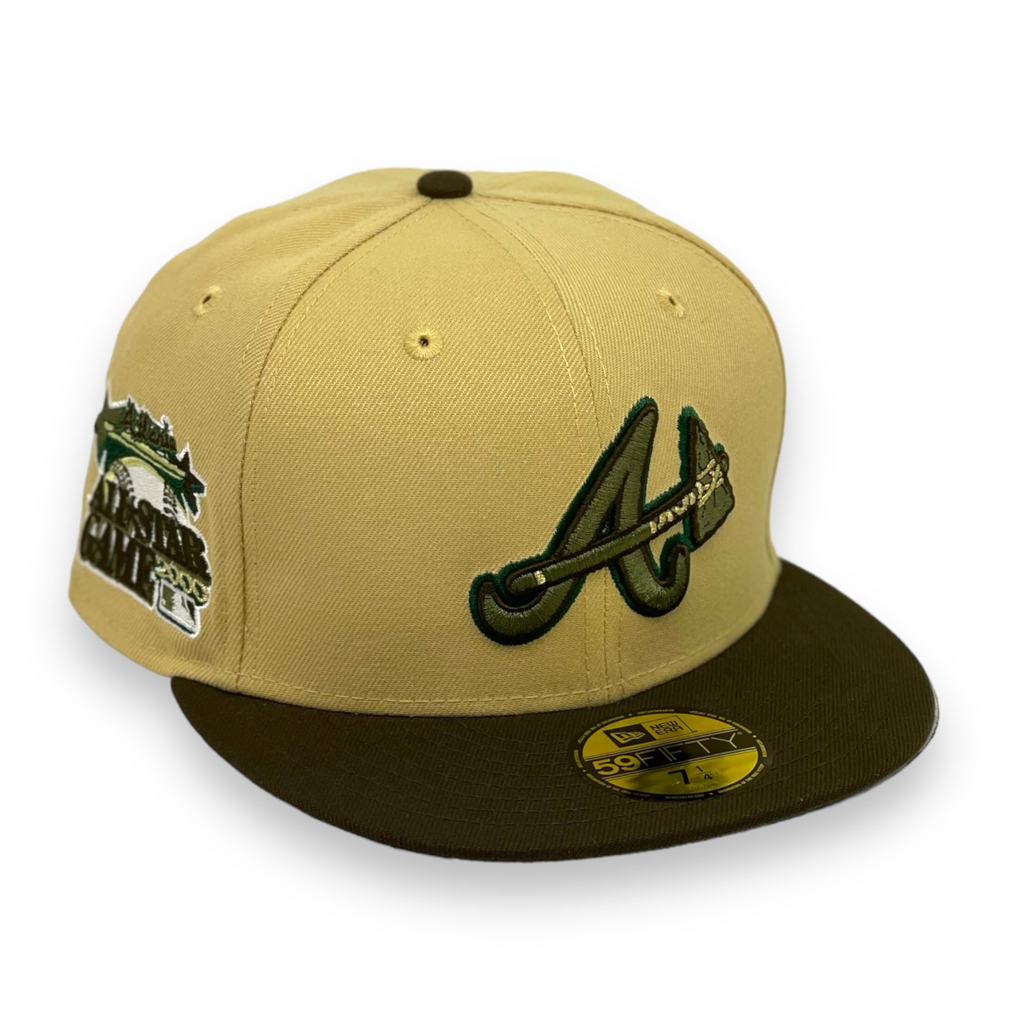 Atlanta Braves Gold 2021 World Series Championship 59Fifty Fitted Hat by MLB  x New Era