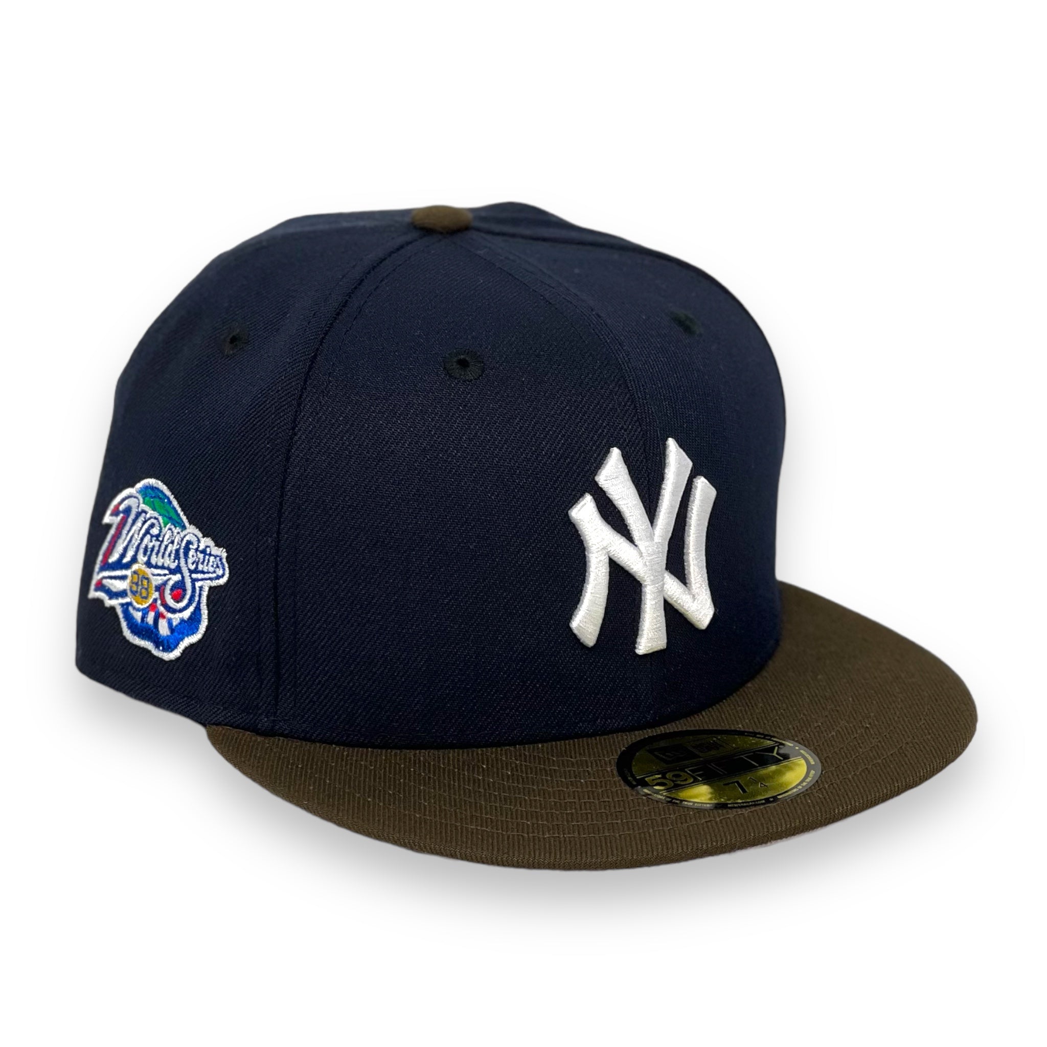 NEW YORK YANKEES (NAVY/BROWN)(1998 WORLD SERIES) NEW ERA 59FIFTY FITTED