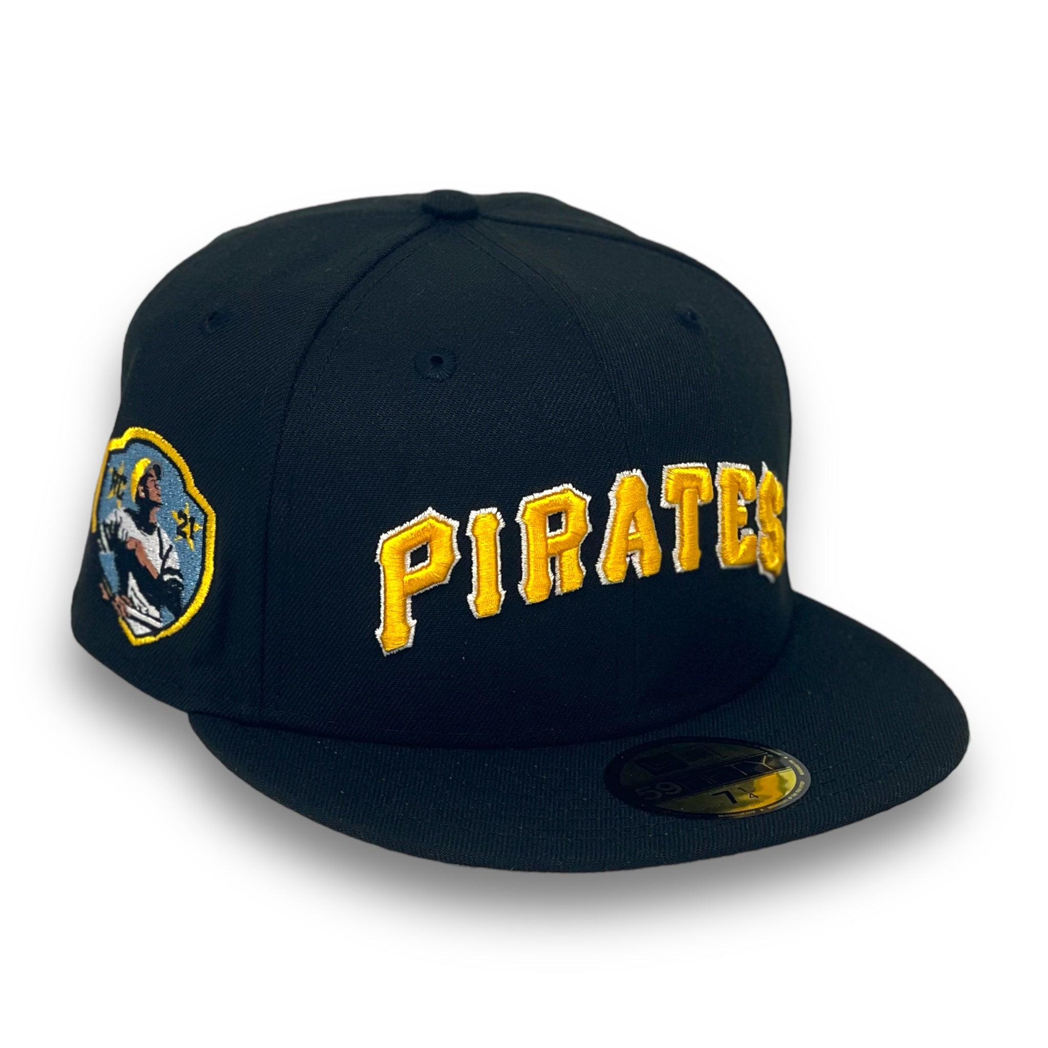 PITTSBURGH PIRATES (BLACK) (ROBERTO CLEMENTE) NEW ERA 59FIFTY FITTED