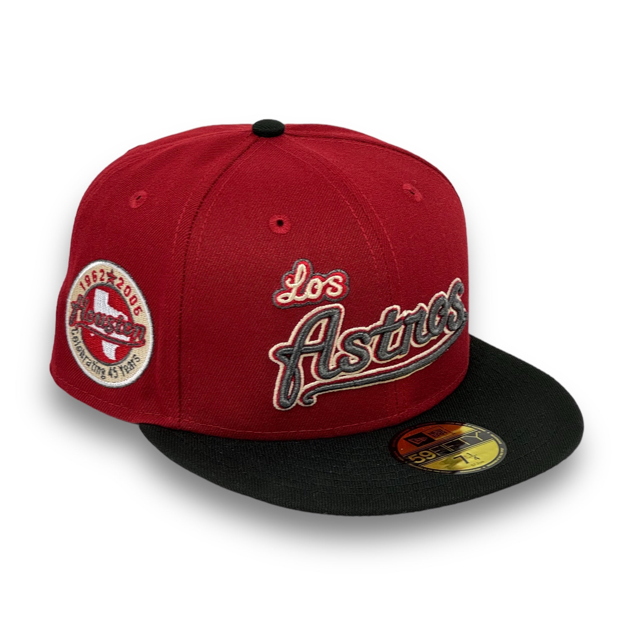 HOUSTON ASTROS (CARDINAL) (45 YEARS 1962-2006) NEW ERA 59FIFTY FITTED –