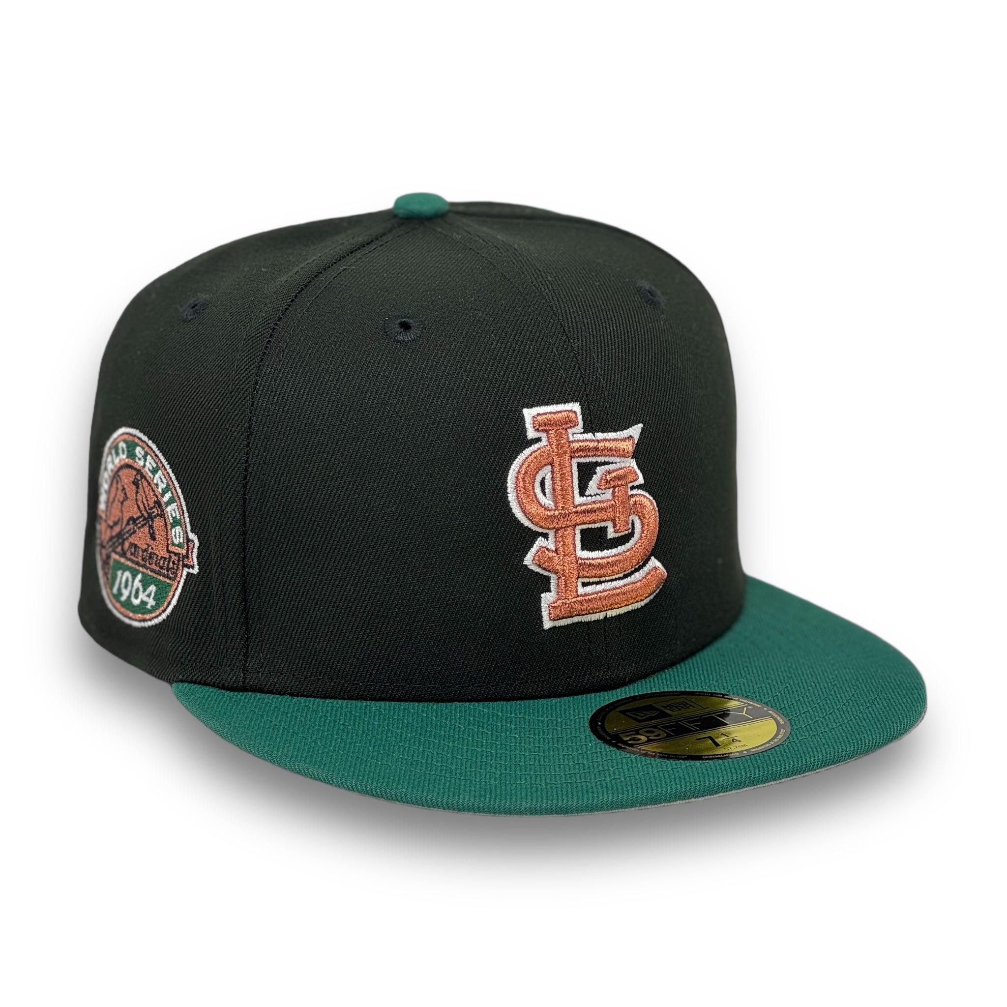 ST.LOUIS CARDINALS (BLACK) (1964 WORLDSERIES) NEW ERA 59FIFTY FITTED